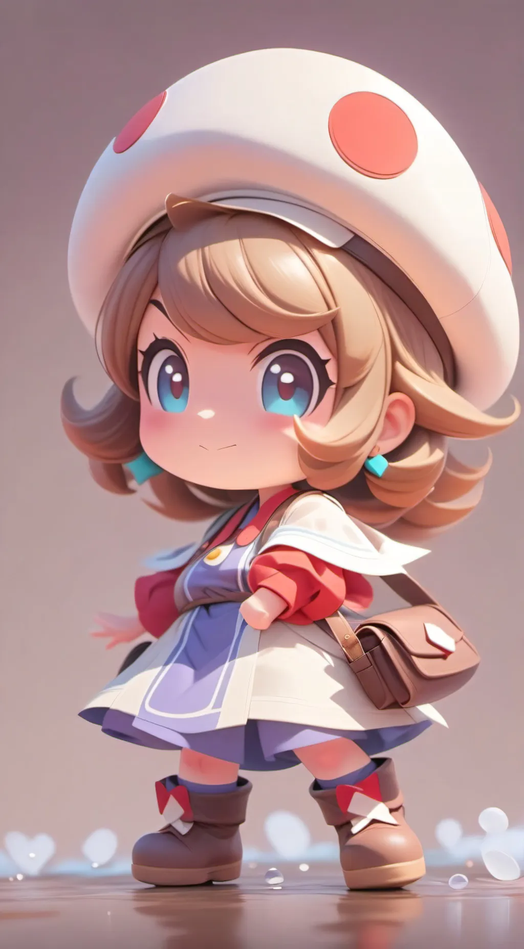 ai character: girl Goomba  background