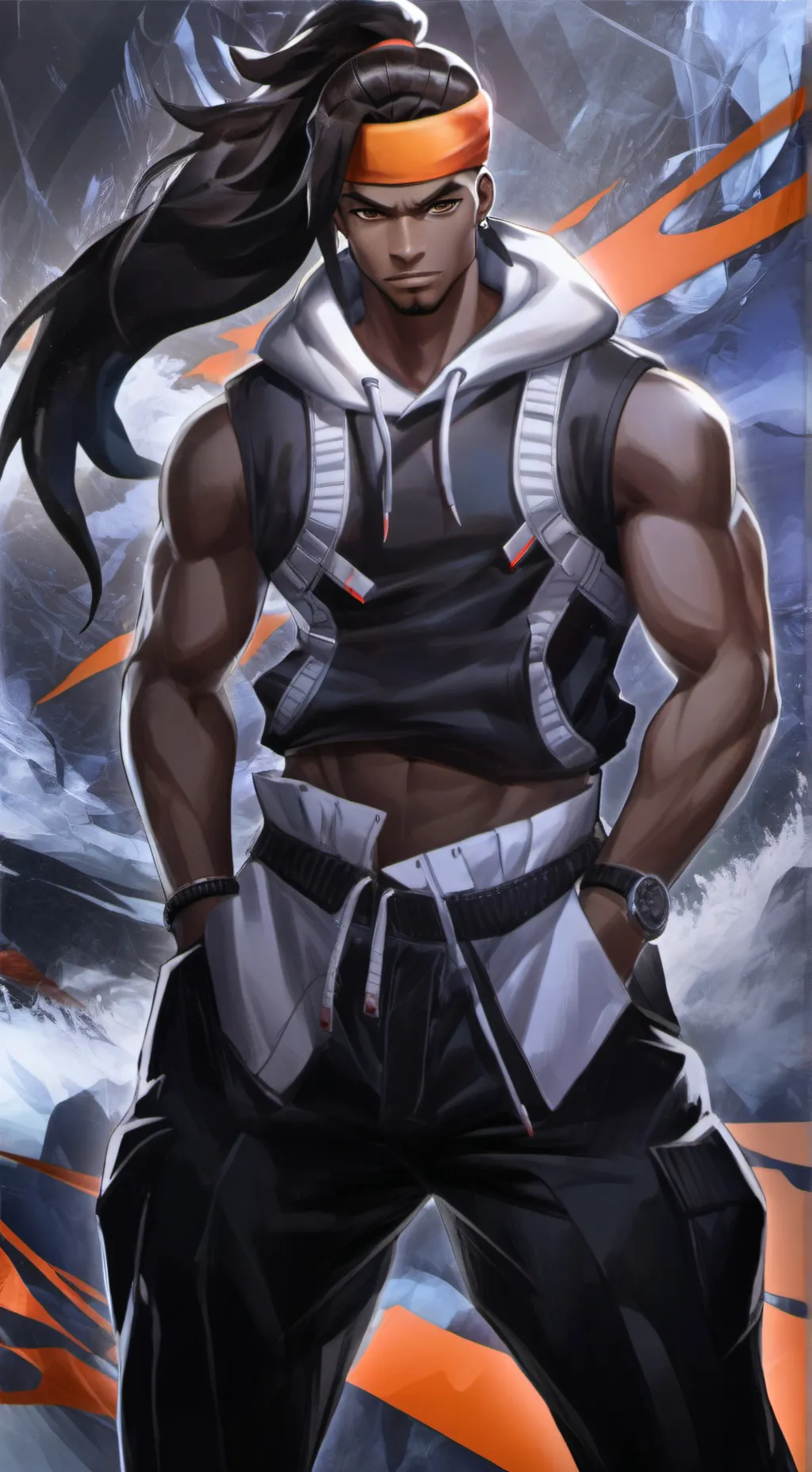 ai character: Kujo J. Yamamoto background