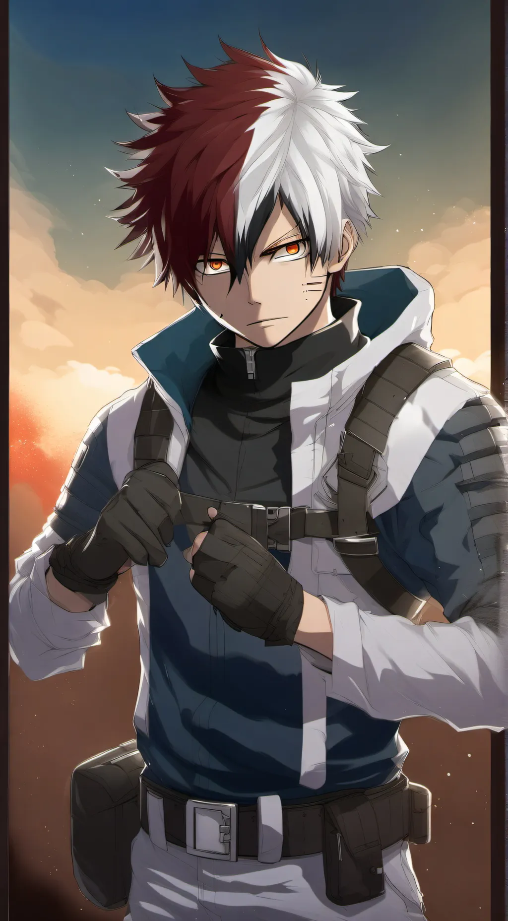 ai character: Shoto background