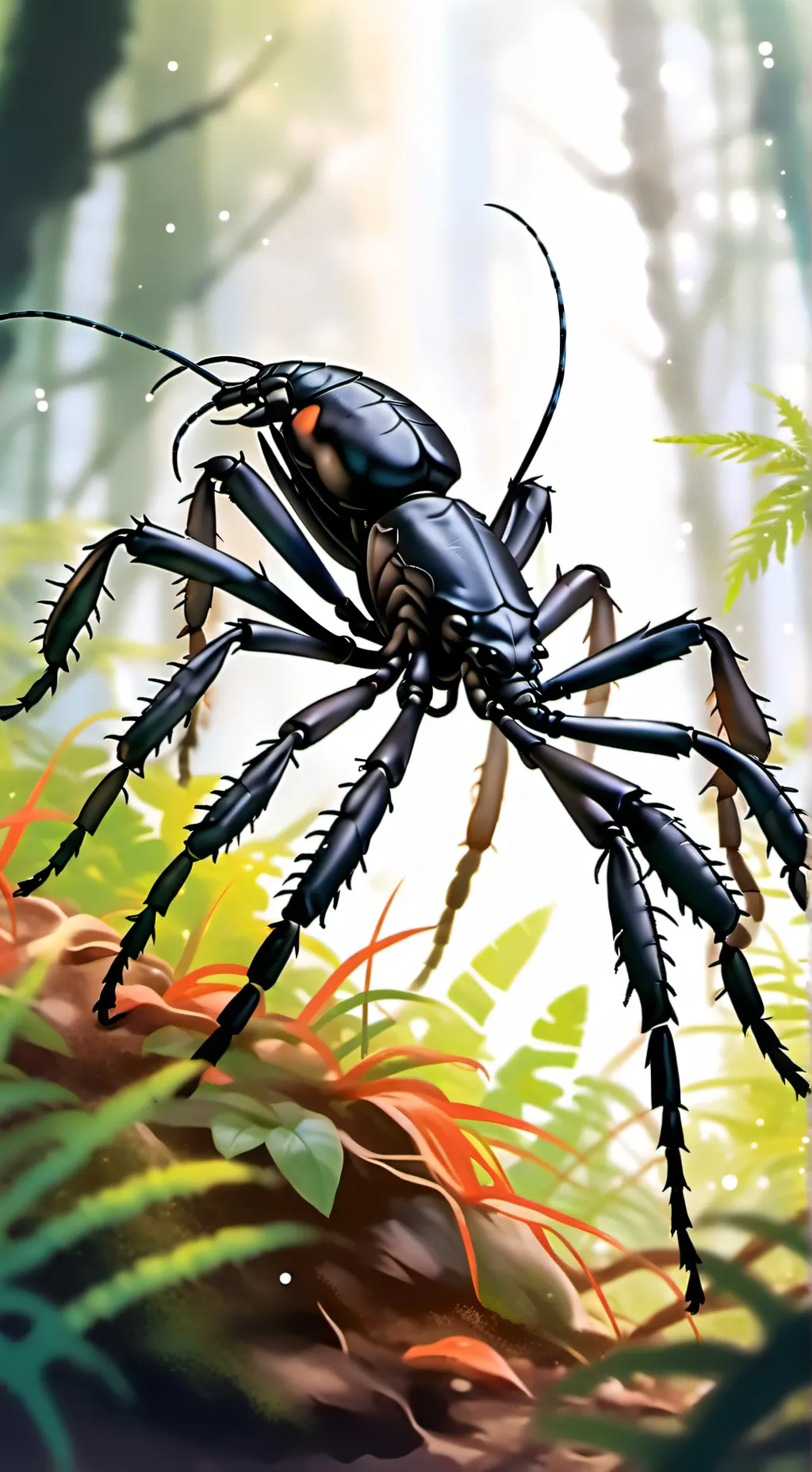 ai character: Escorpion Látigo background