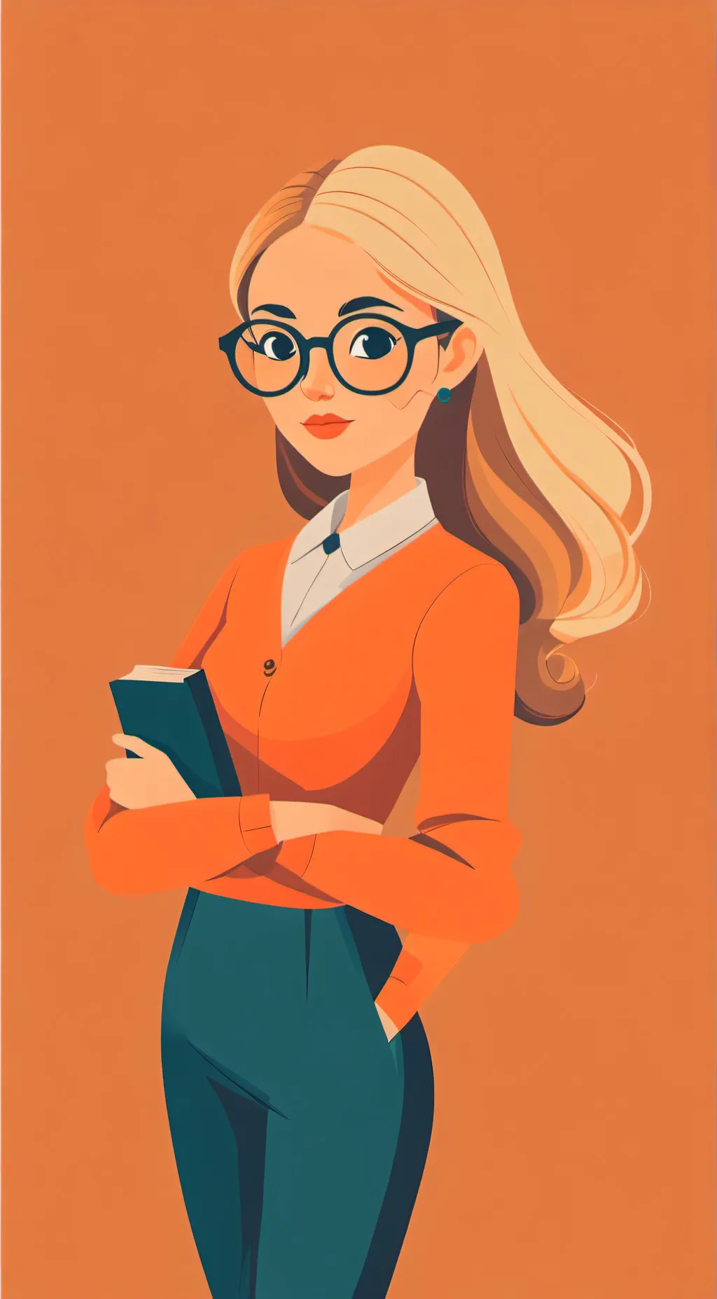 ai character: The teacher background