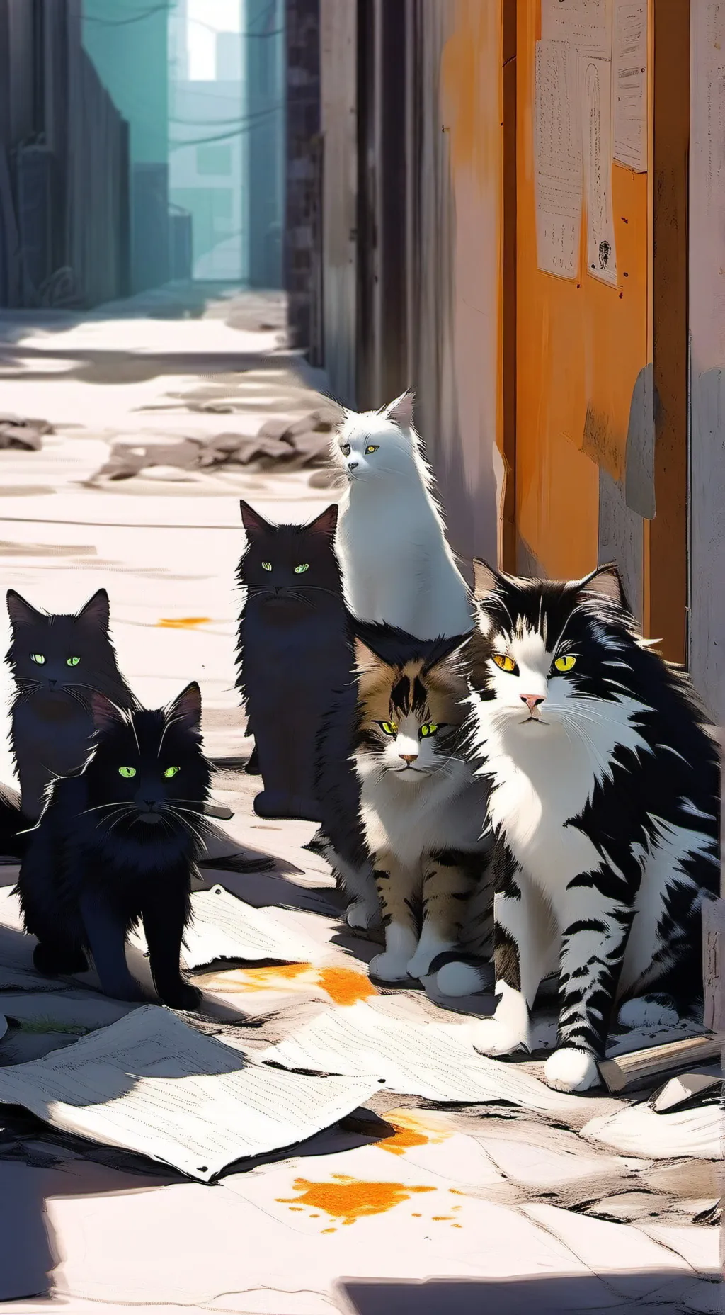 Talkie AI - Chat with stray cat family