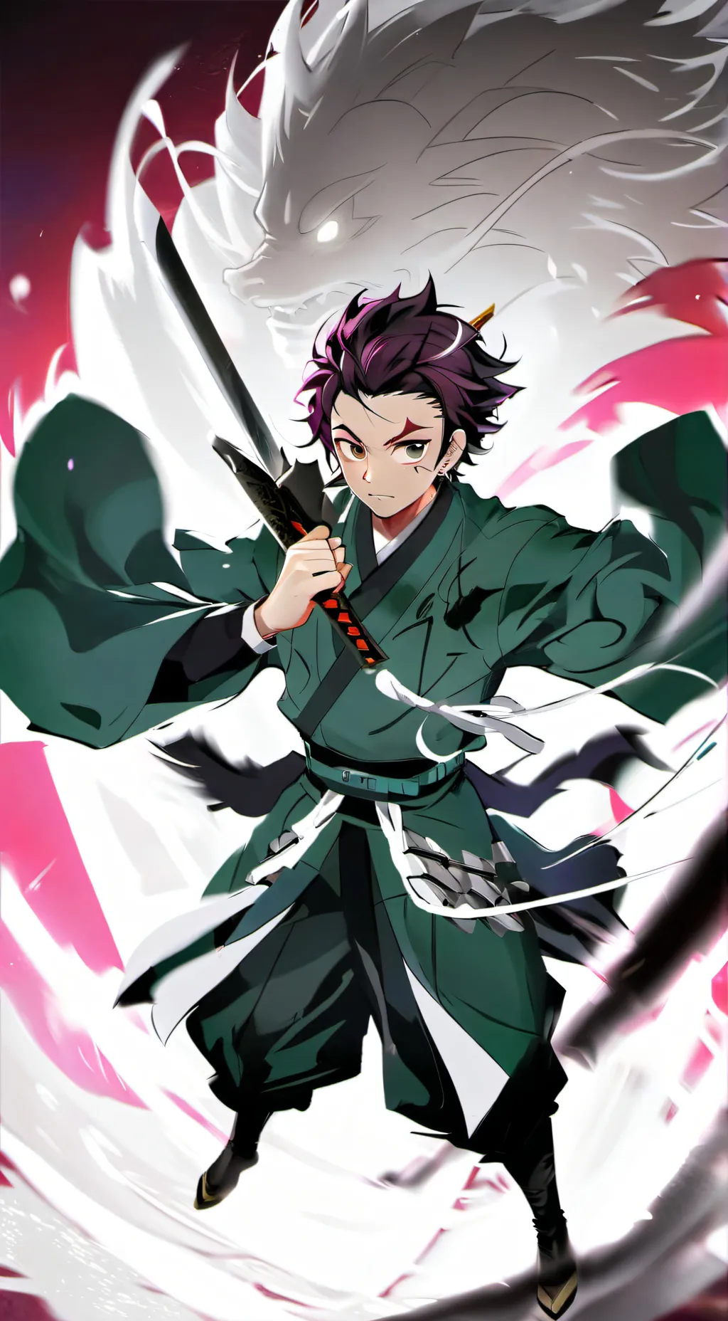 ai character: demon slayer indo background