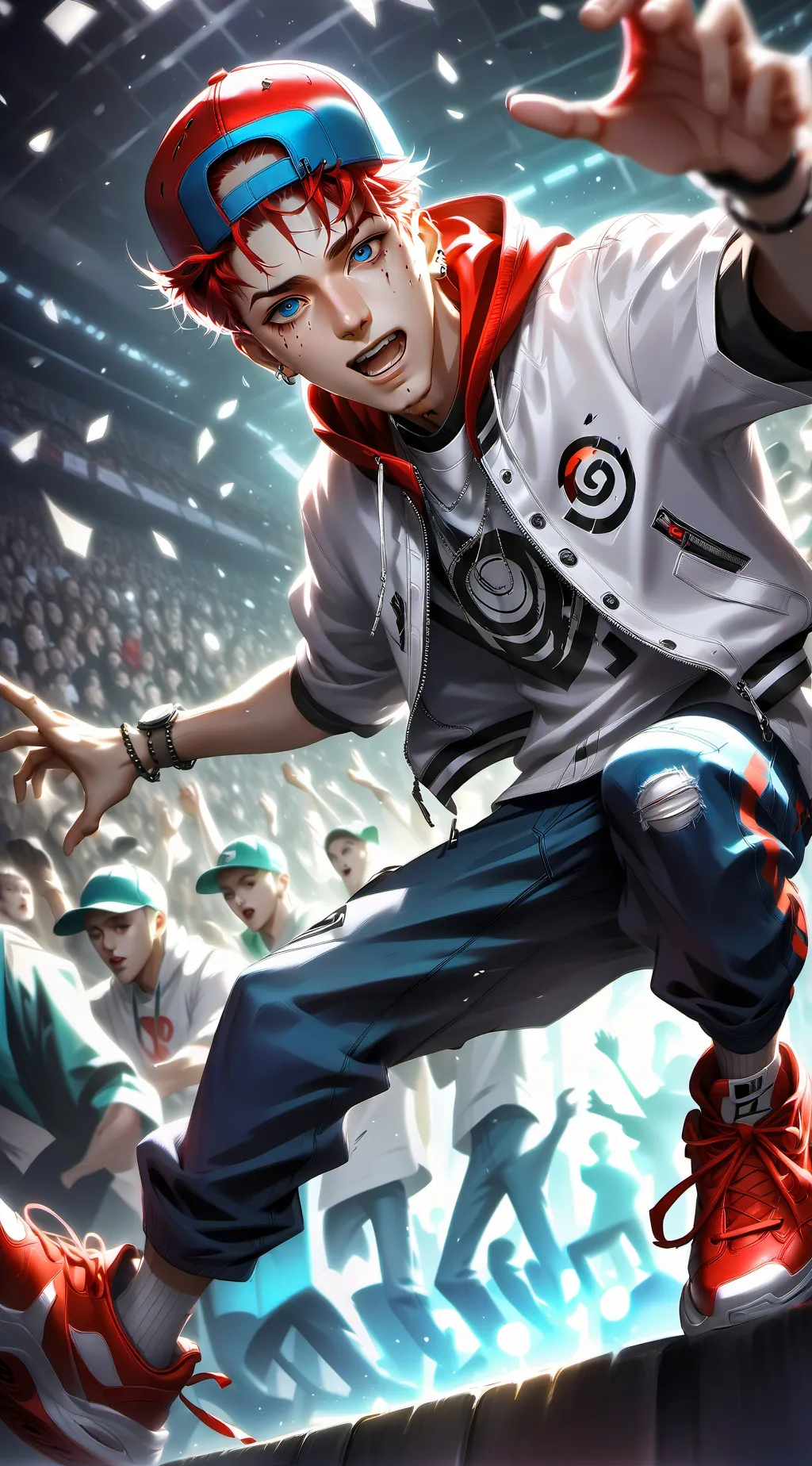 ai character: Keith background