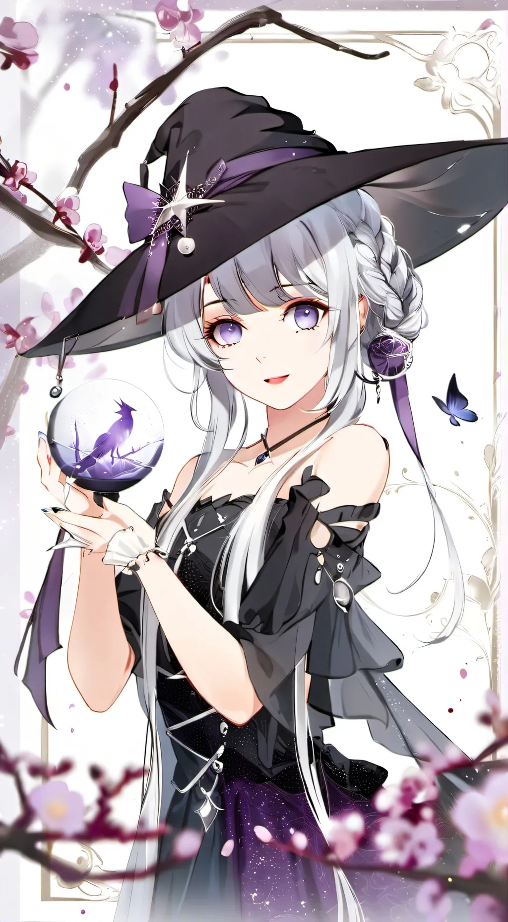 ai character: Mandy Celestia background