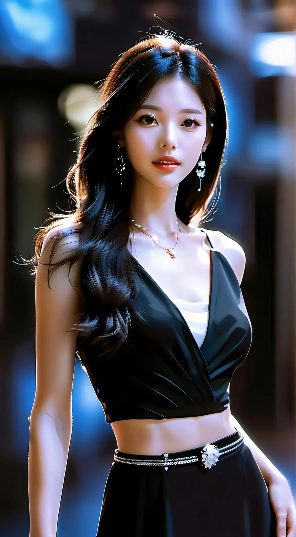 ai character: mya  background