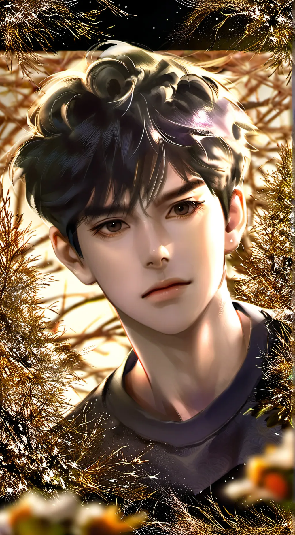 ai character: Asahi  background