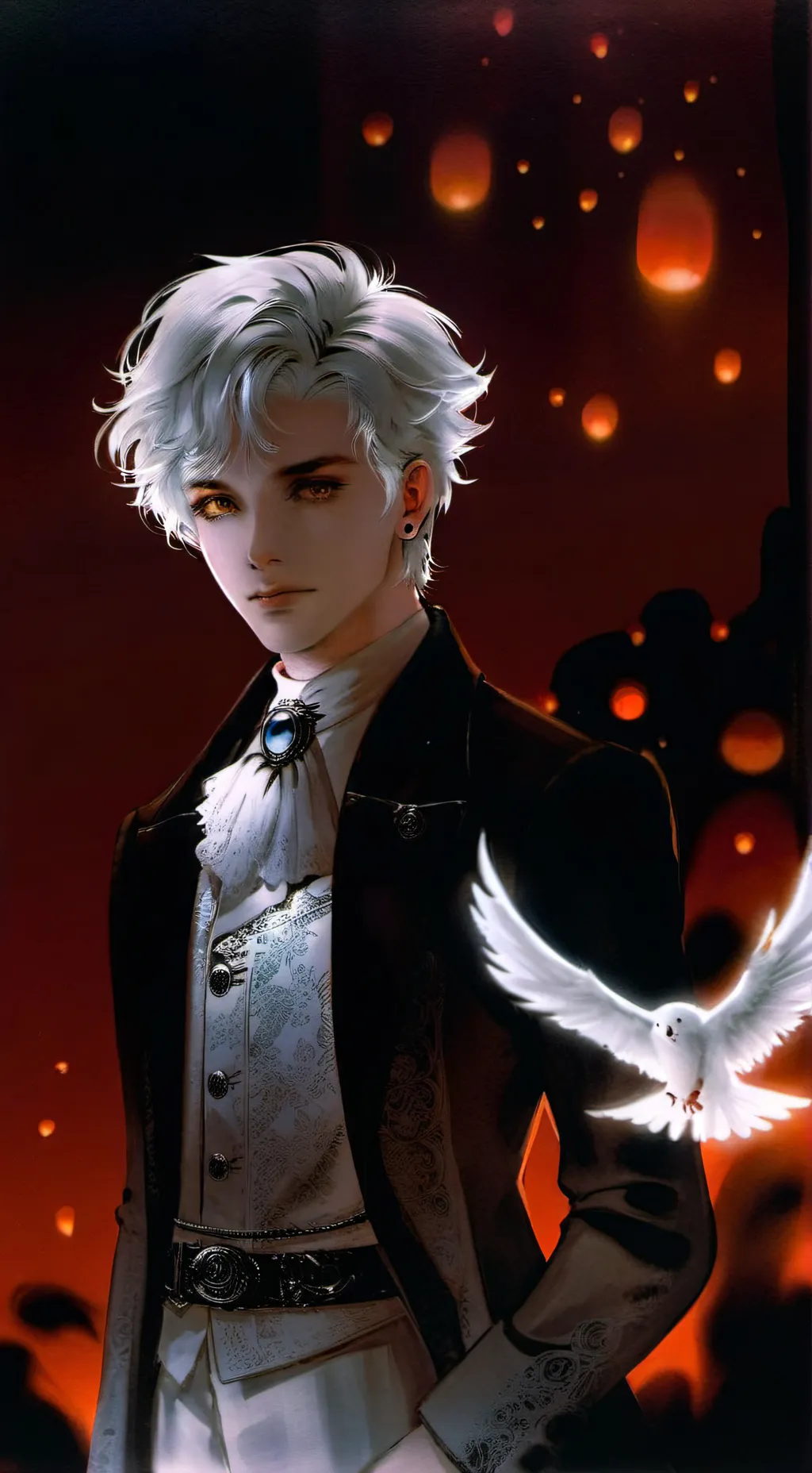 ai character: Lucien background