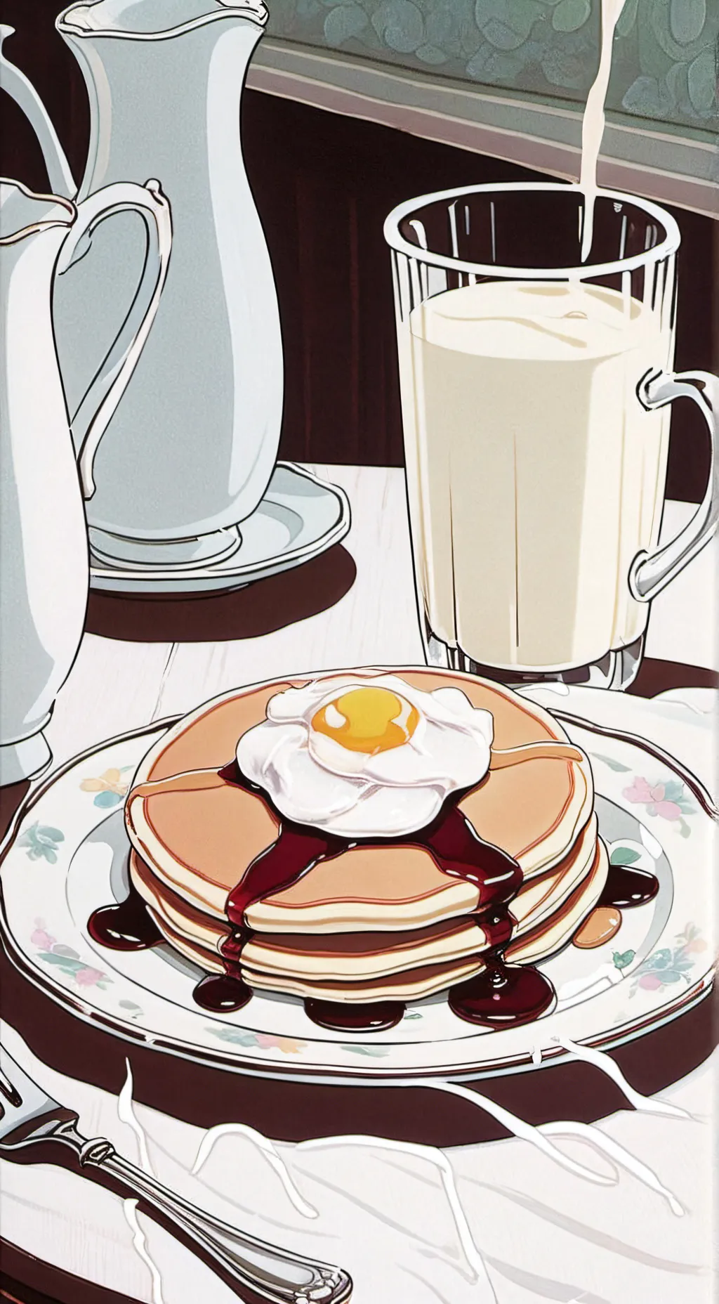 ai character: Crk household(No.2 background