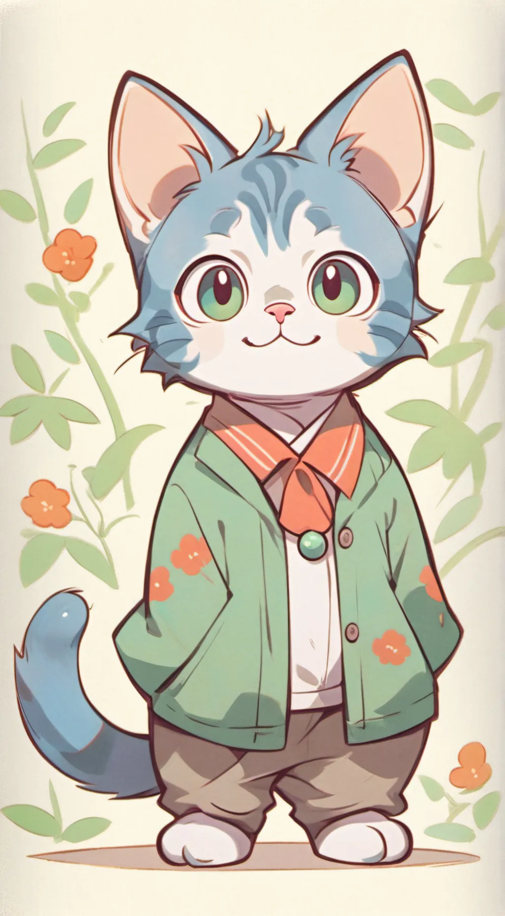 ai character: Max background