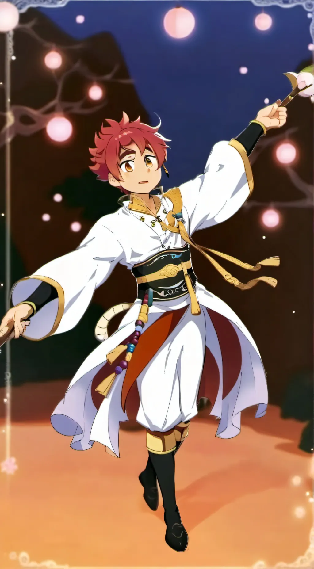 ai character: лука background