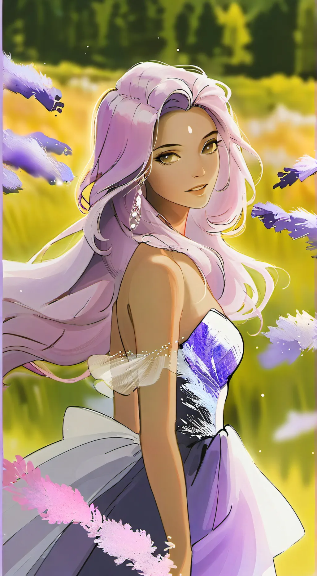 ai character: Christine  background