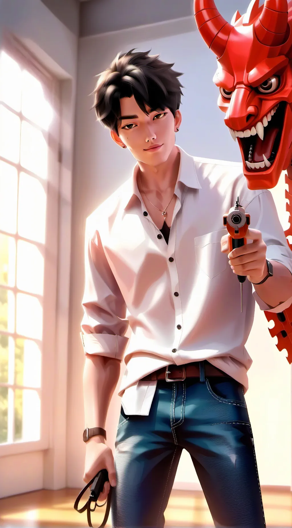 ai character: Jinu background