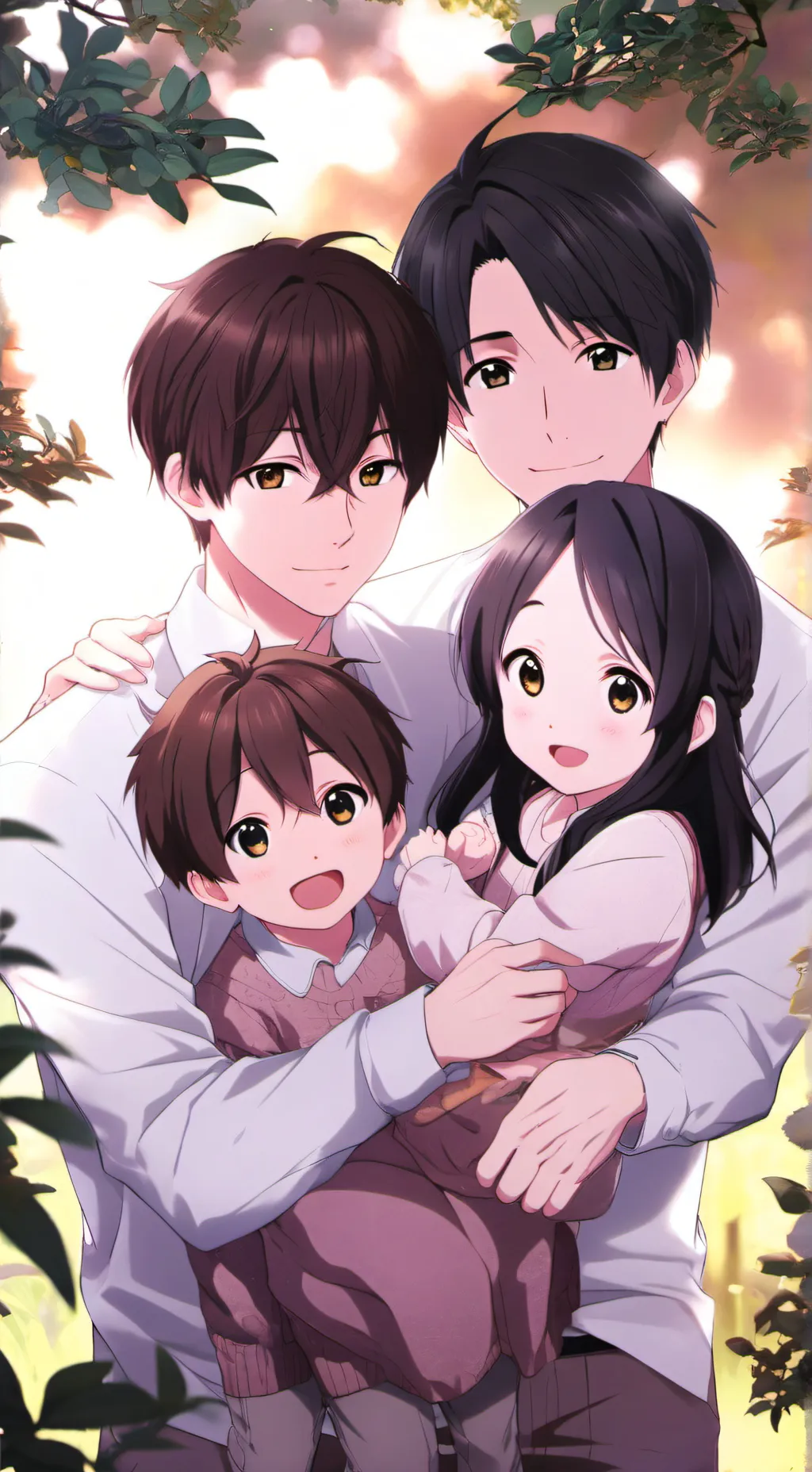 ai character: Blended Family background