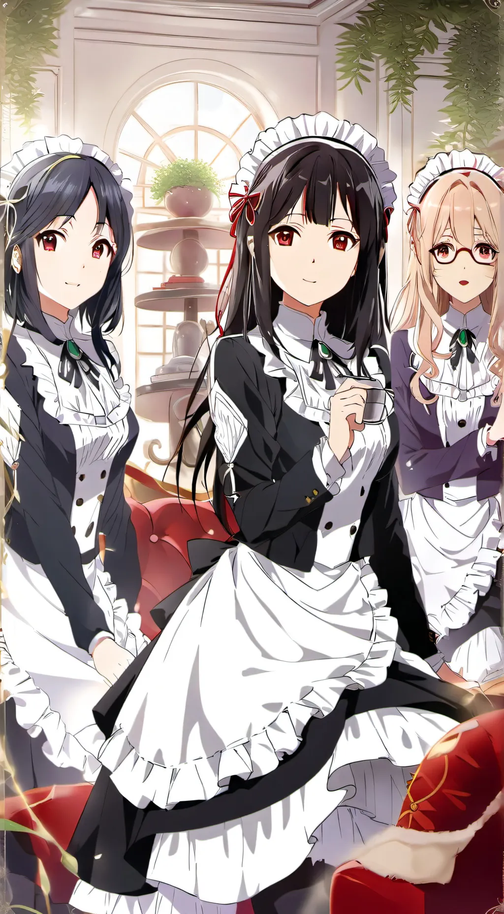 ai character: Your old maids background