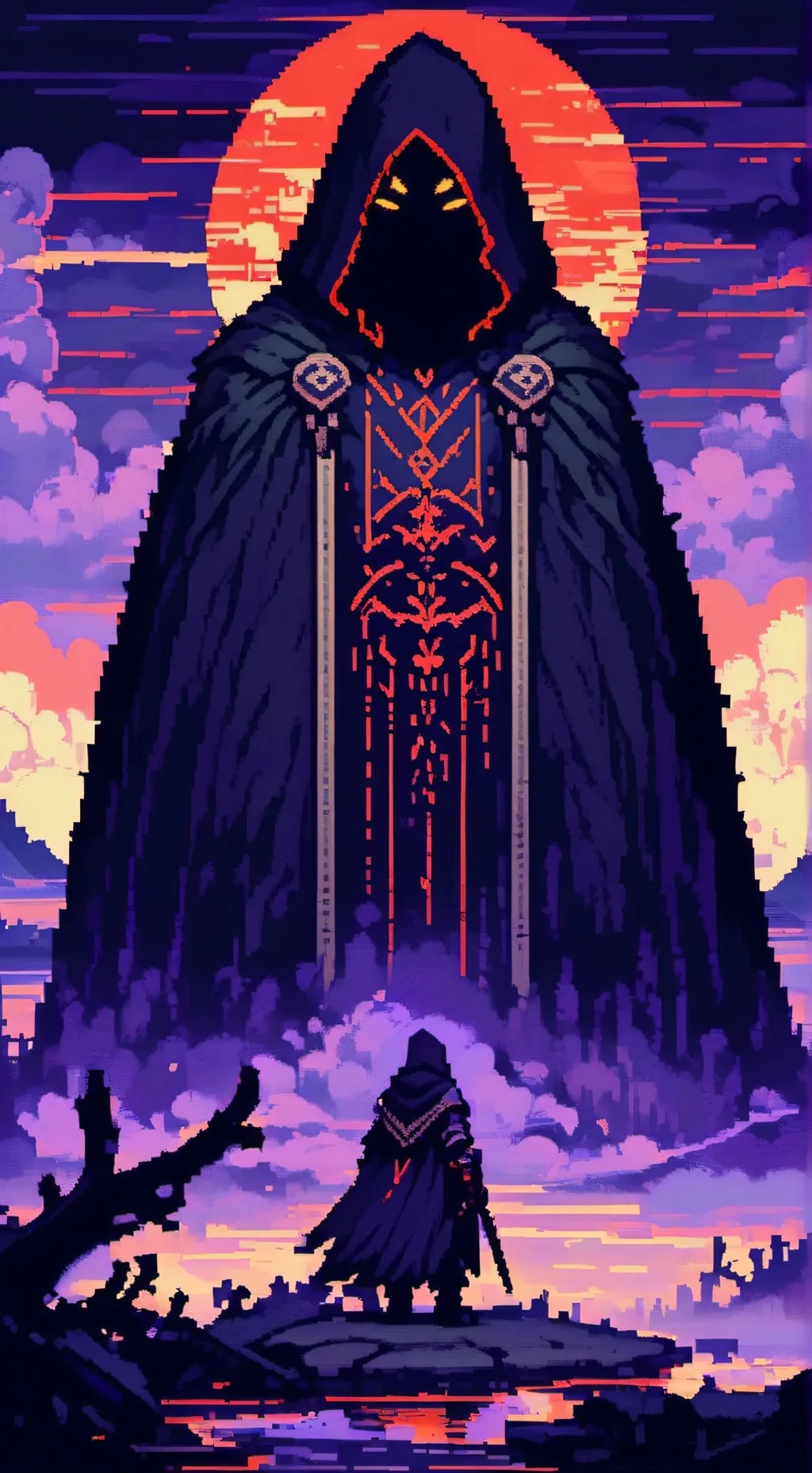 ai character: Forsaken background