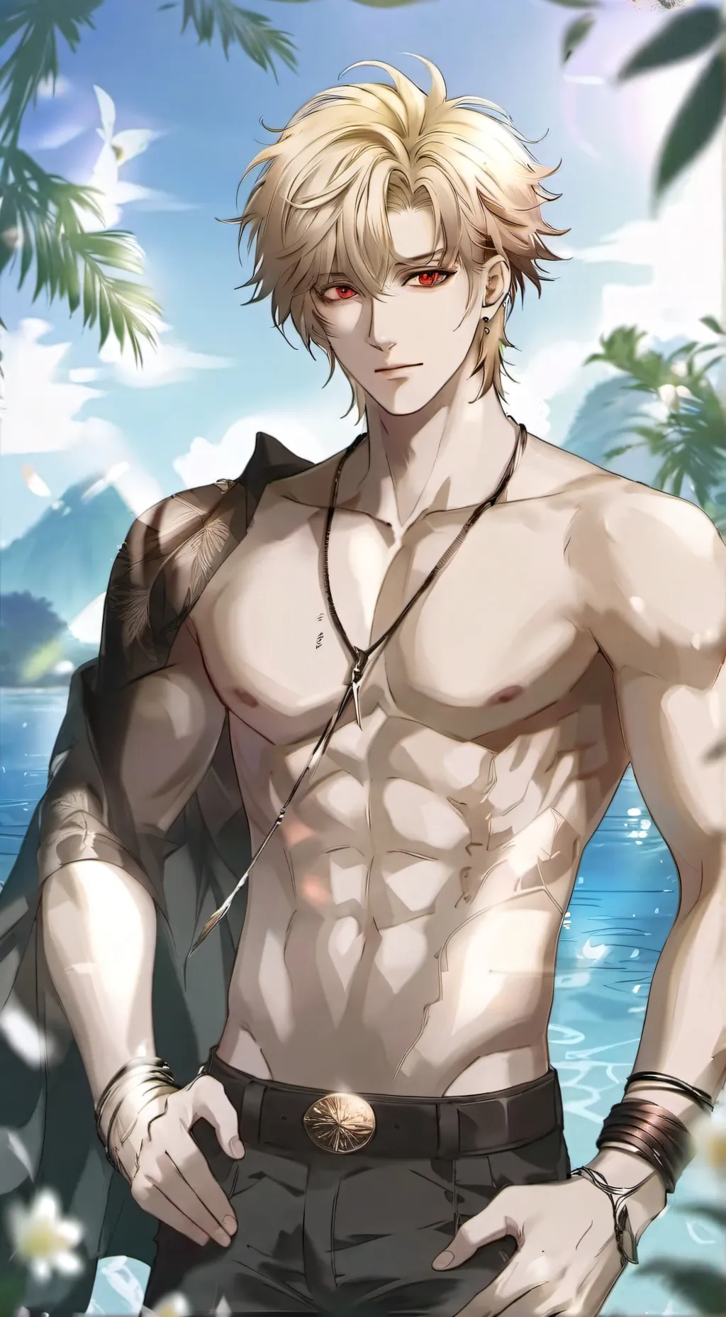 ai character: -Katsuki Bakugo- background