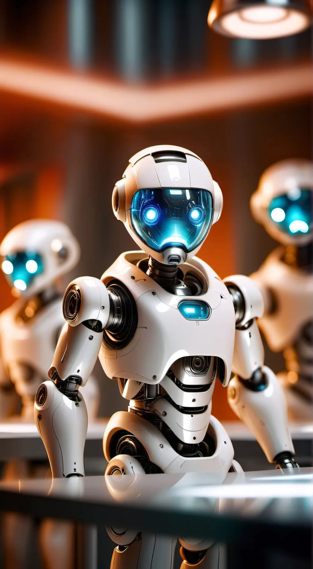 ai character: world of robots  background