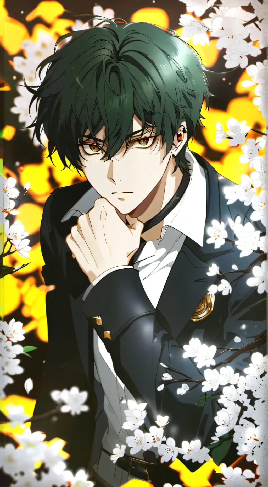 ai character: Angry Deku background