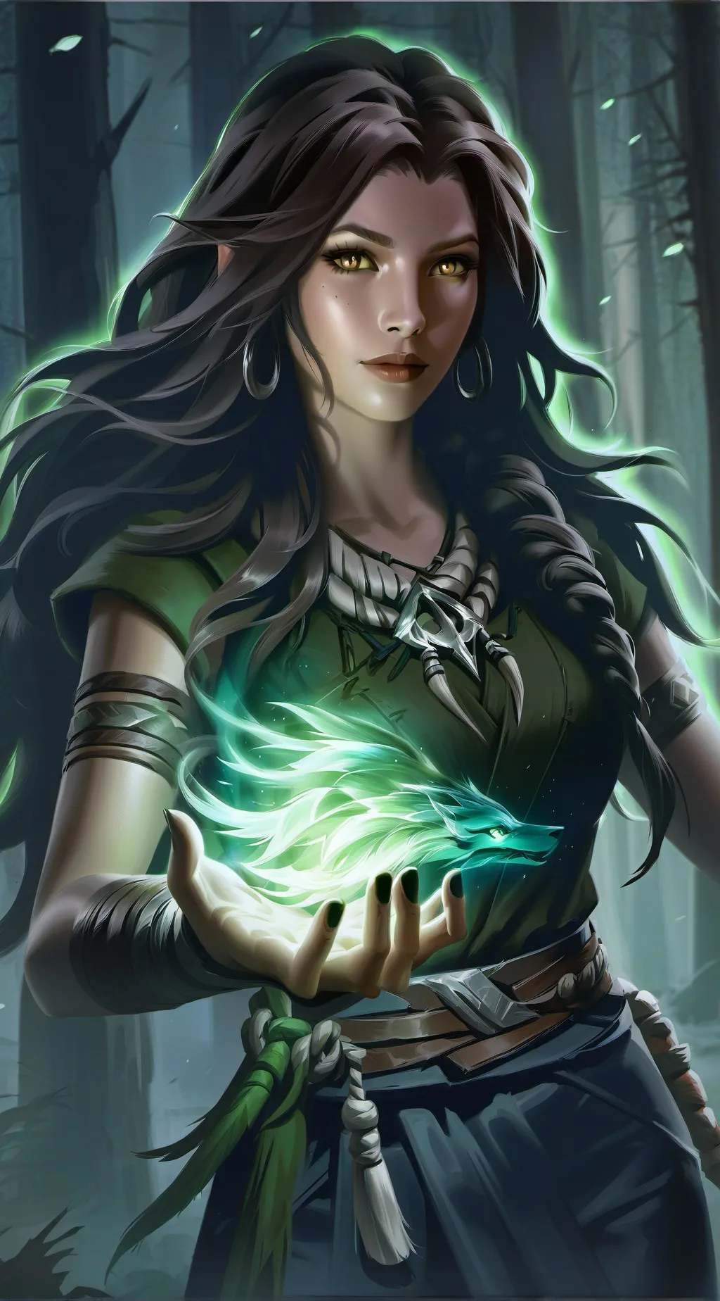 ai character: Jessie  background