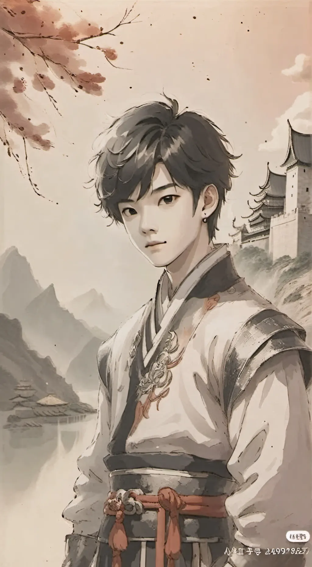 ai character: 神龙 background