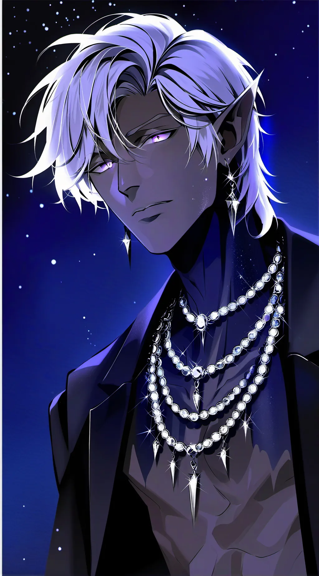 ai character: Azazel monfea background