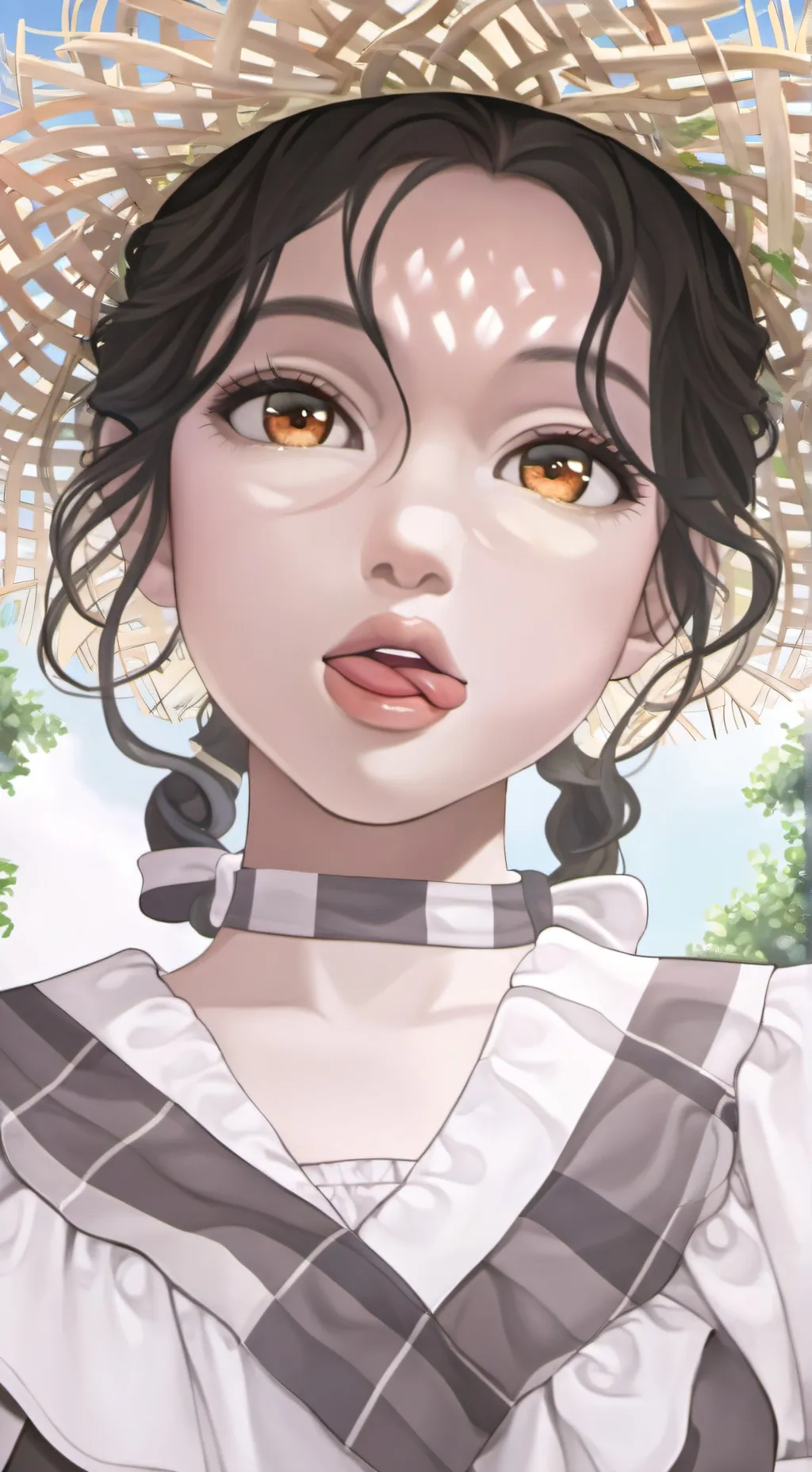 ai character: rosa background