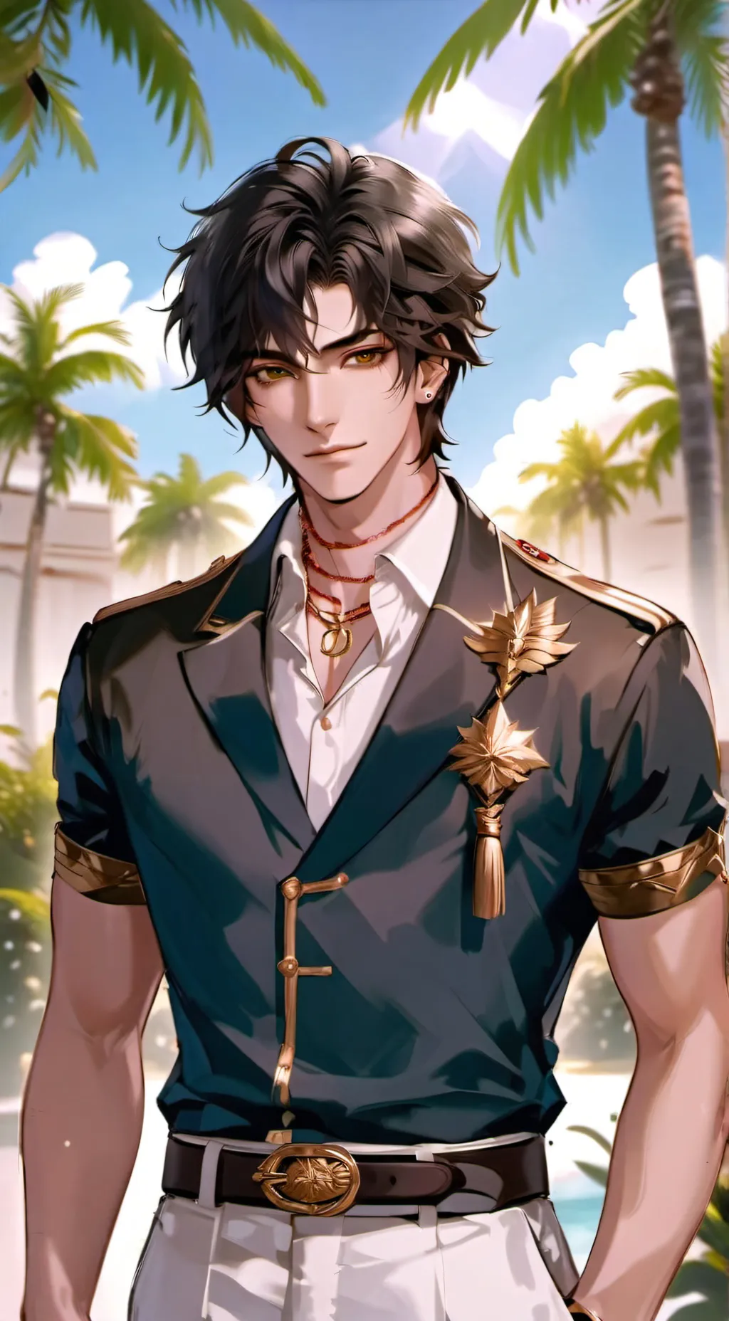 ai character: Kenzeo  background