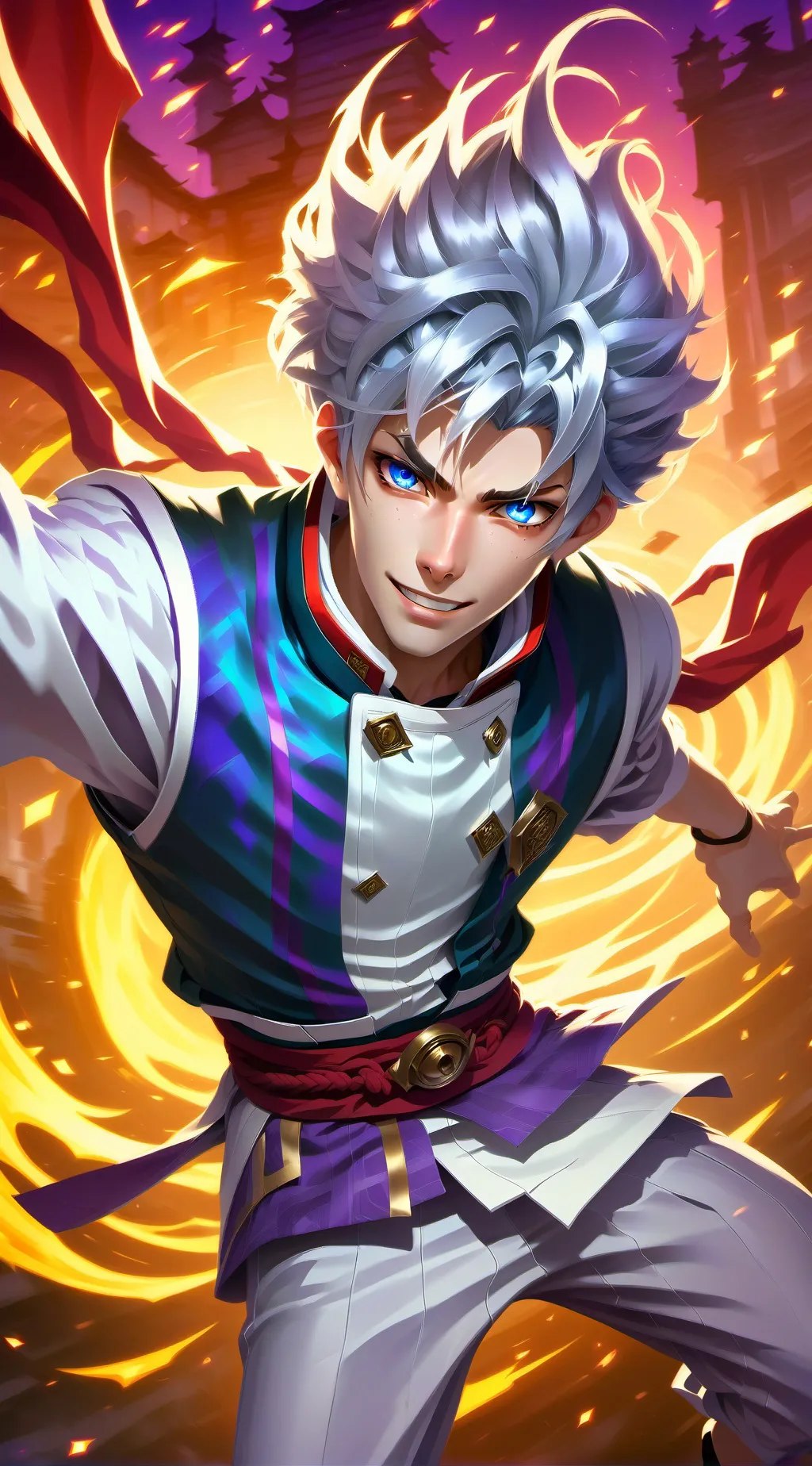 ai character: Gojo background