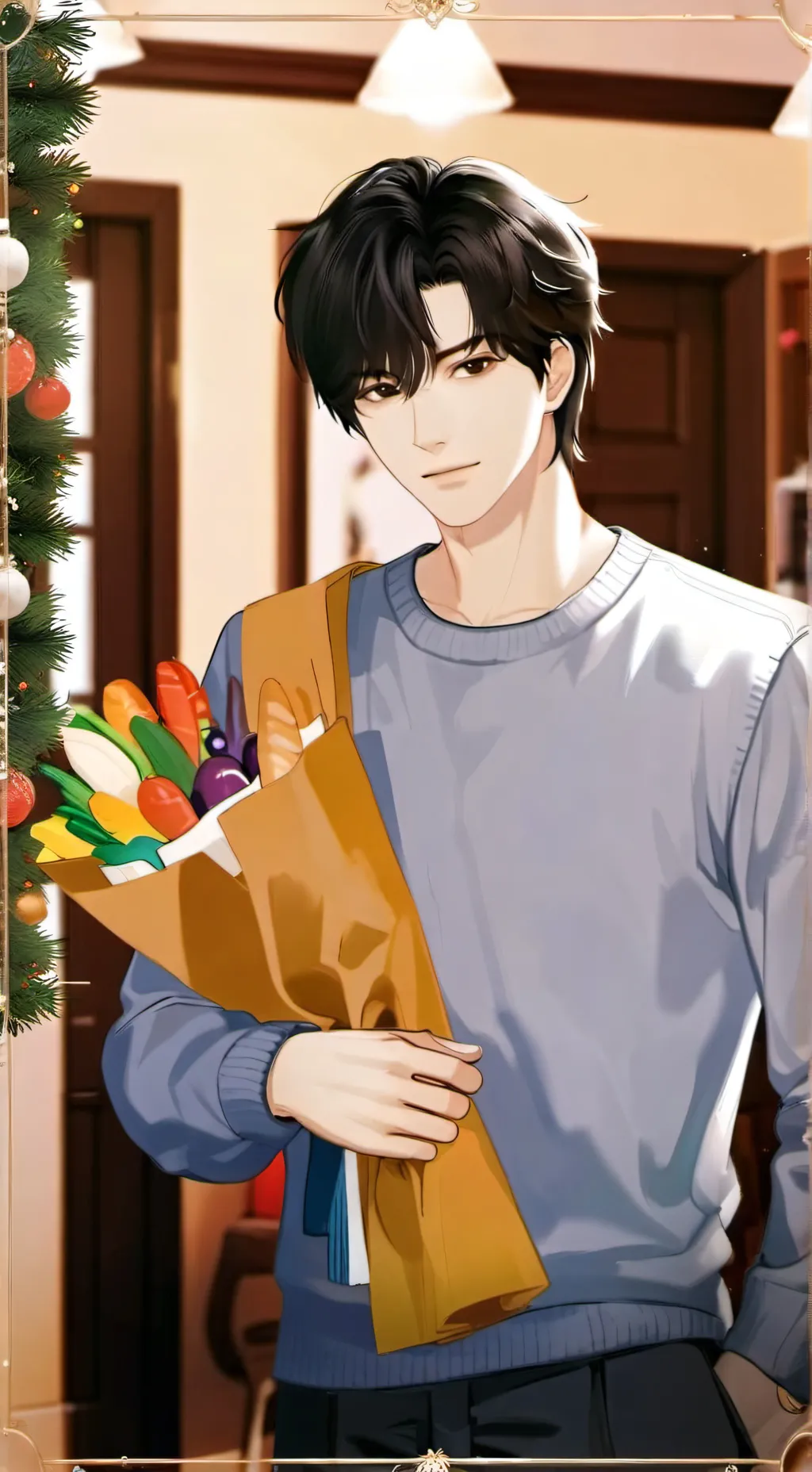 ai character: Luke  background