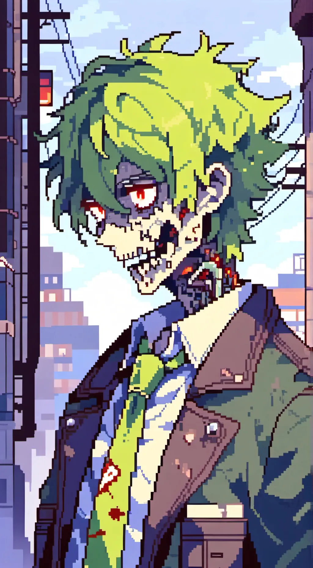 ai character: MHA: Undead Awaits background