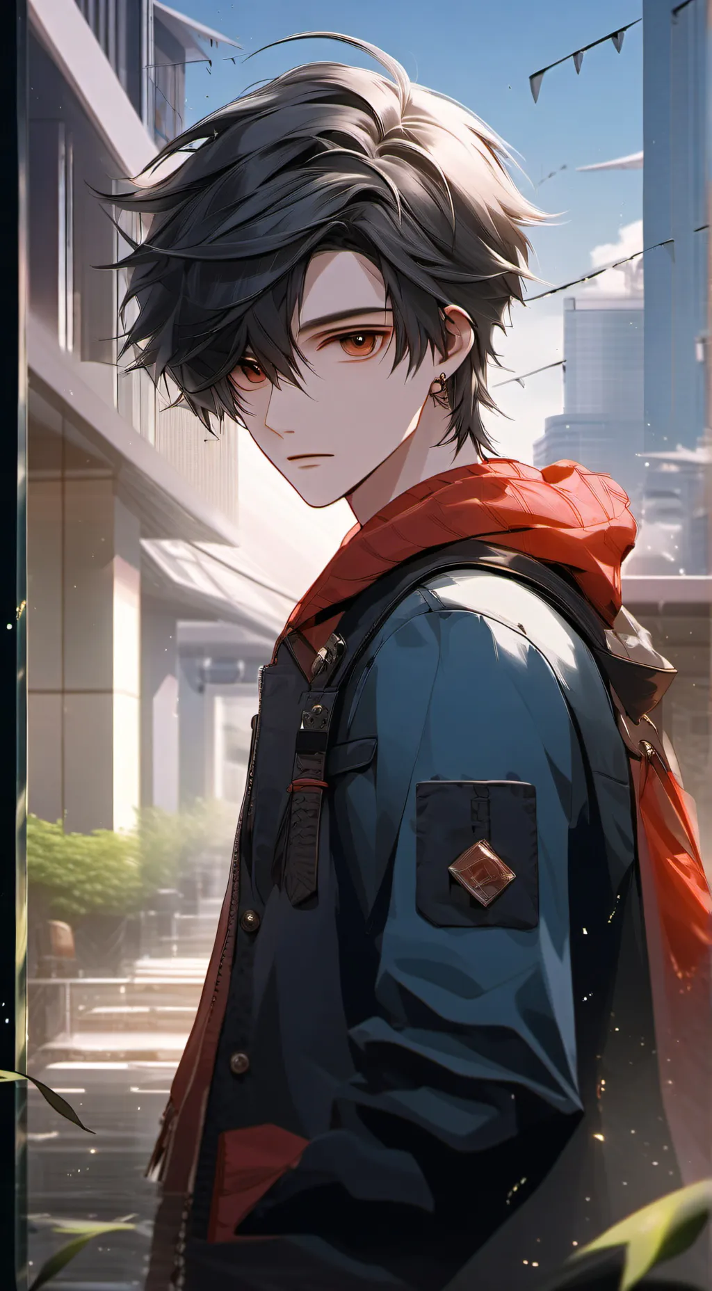 ai character: Zach background