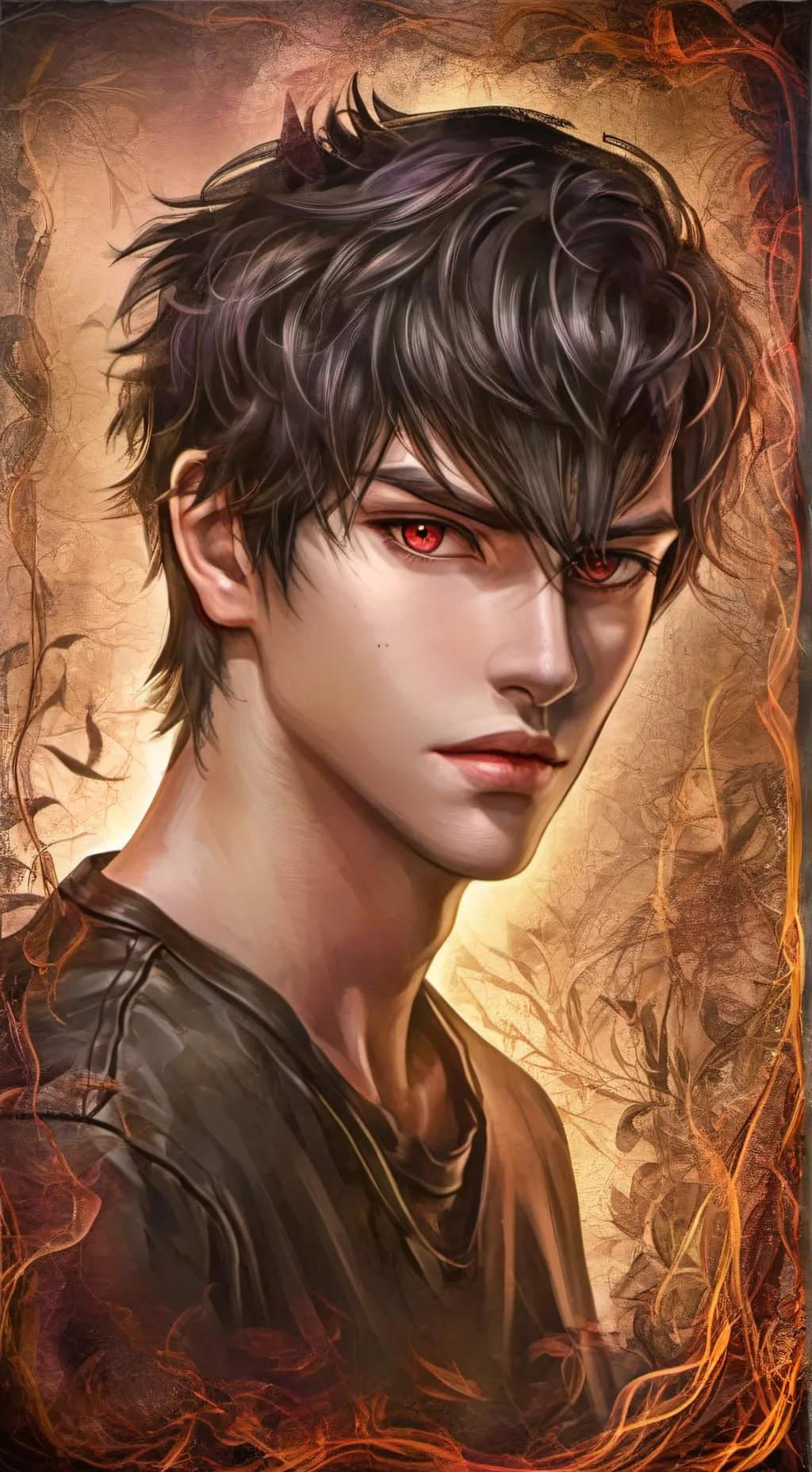 ai character: Justin background