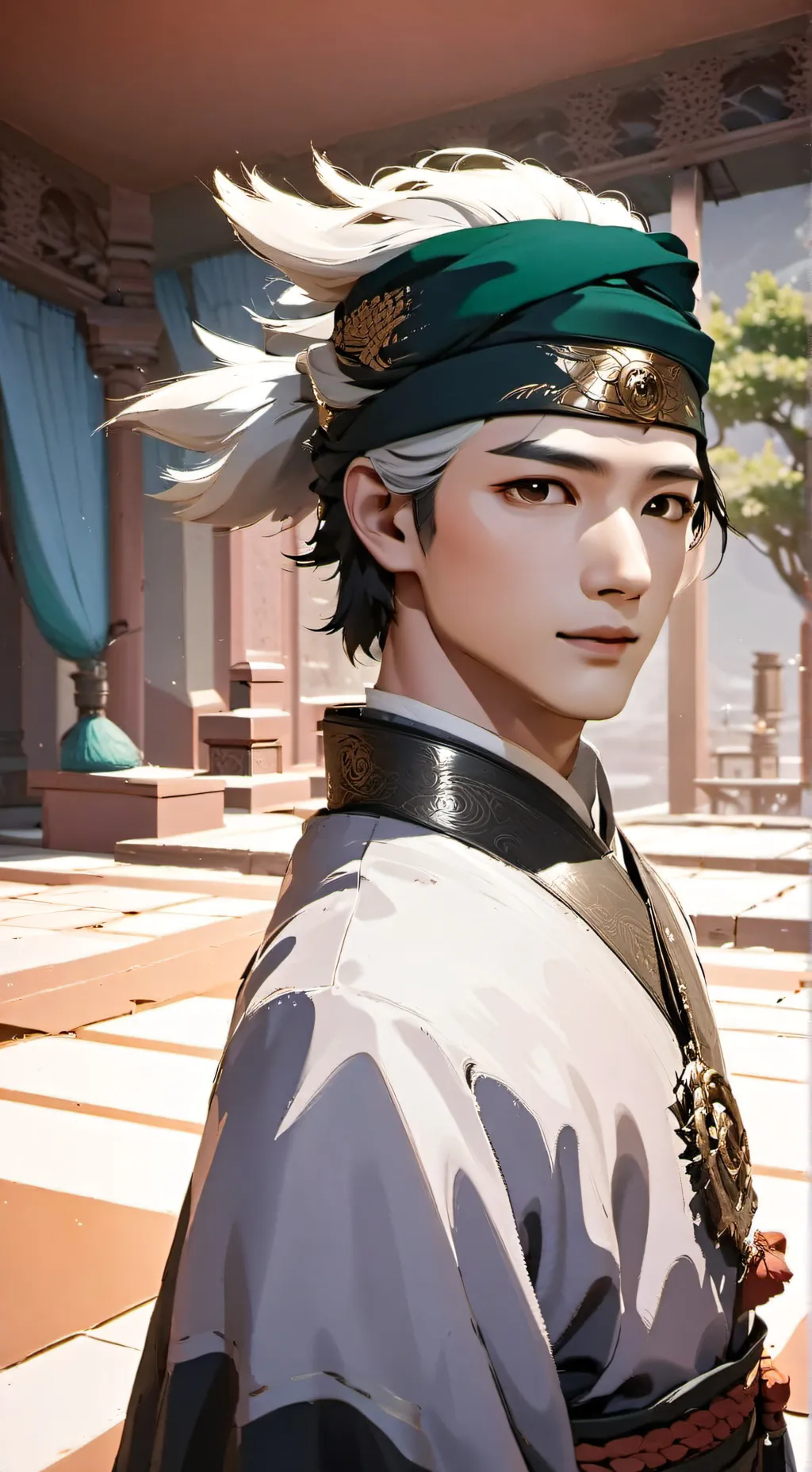 ai character: sado background