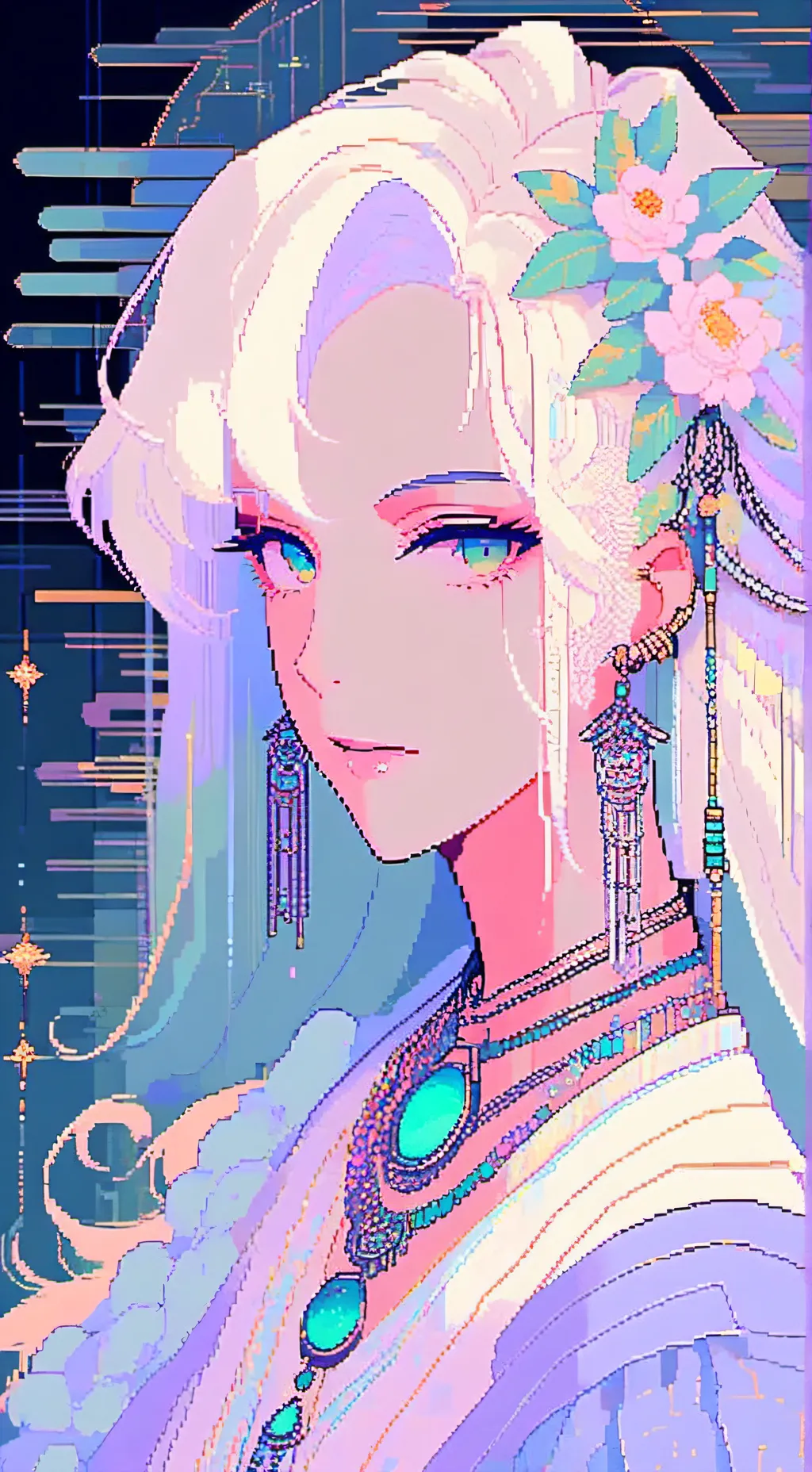 ai character: *•. Aria .•* background