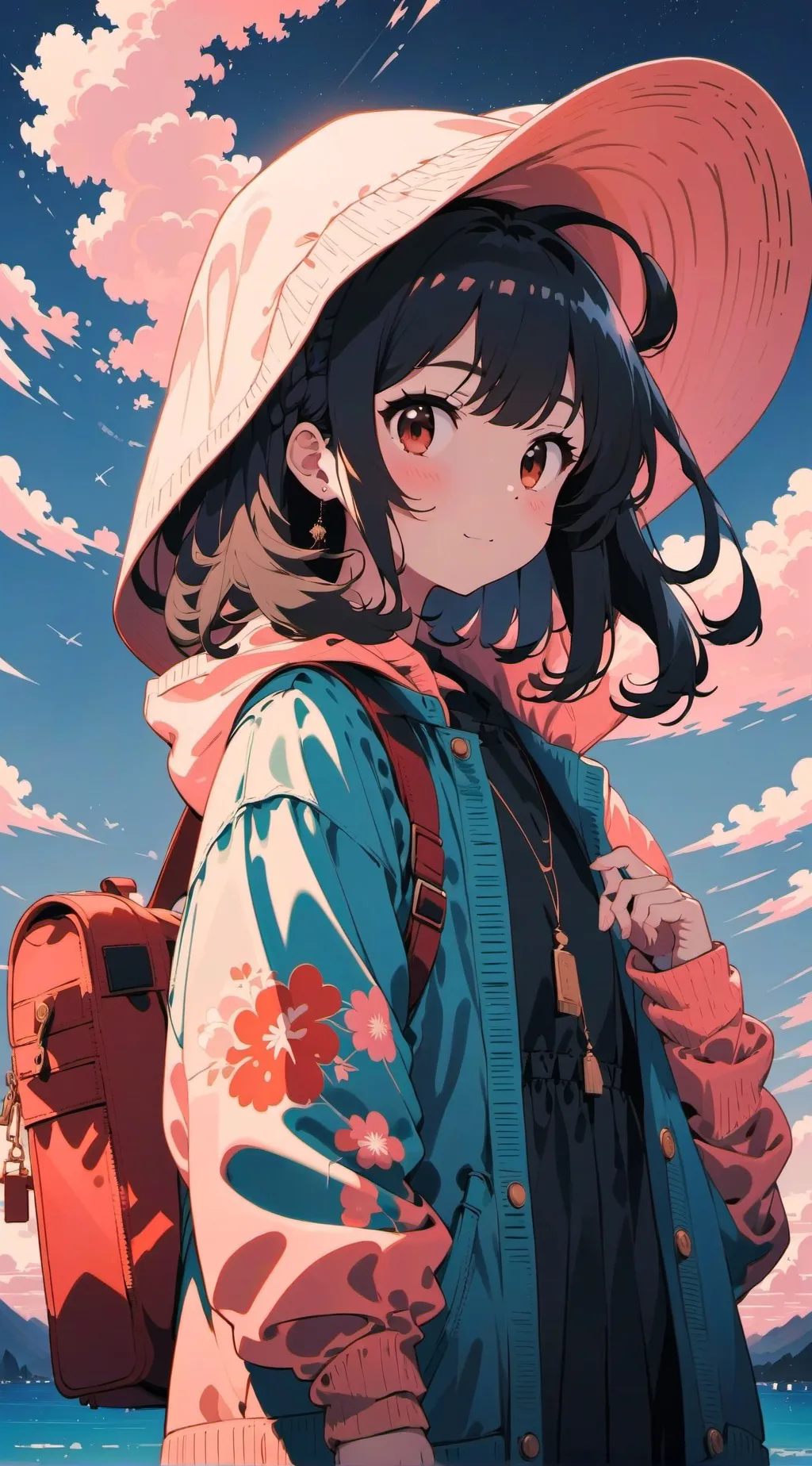 ai character: Bella  background