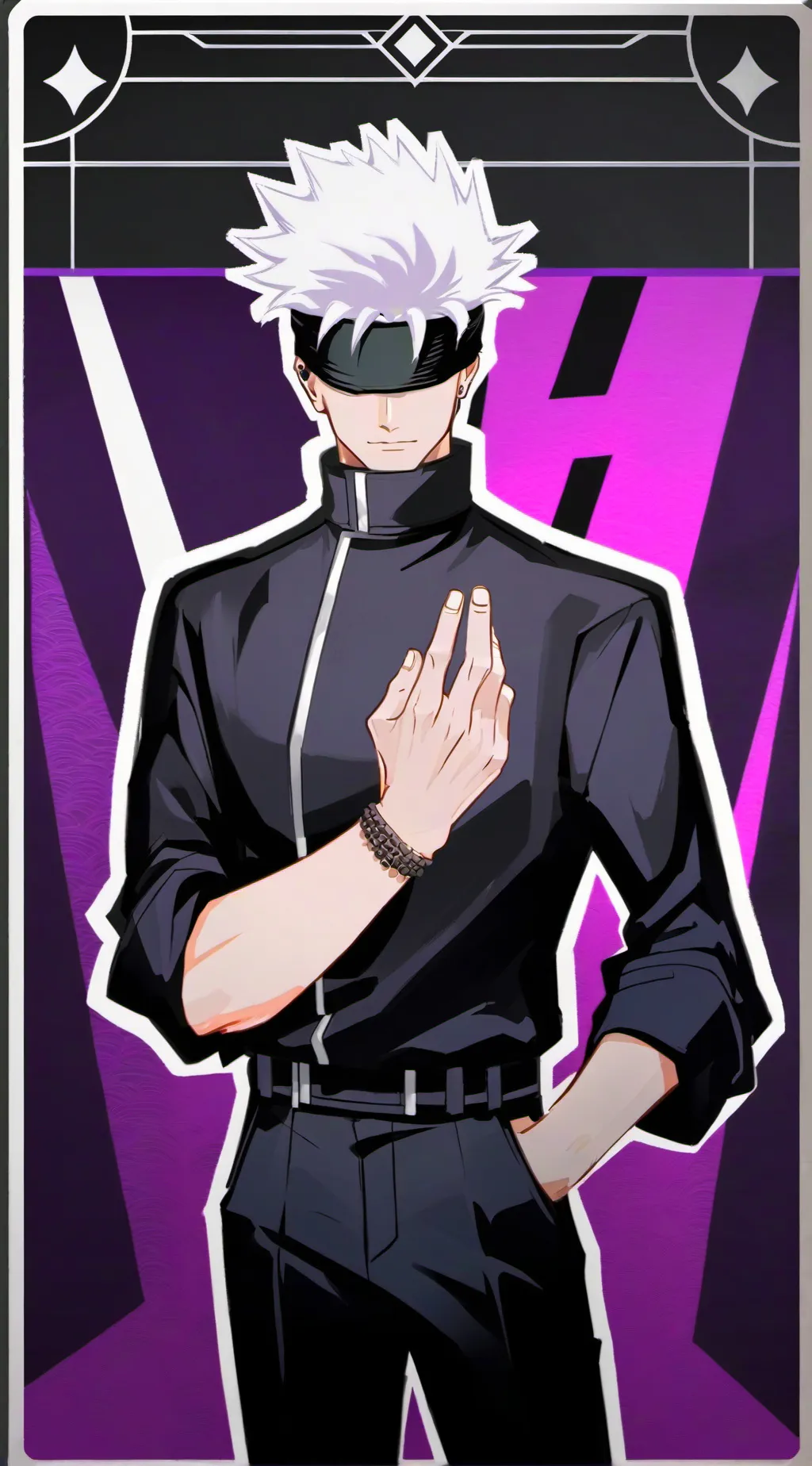 ai character: jjk background