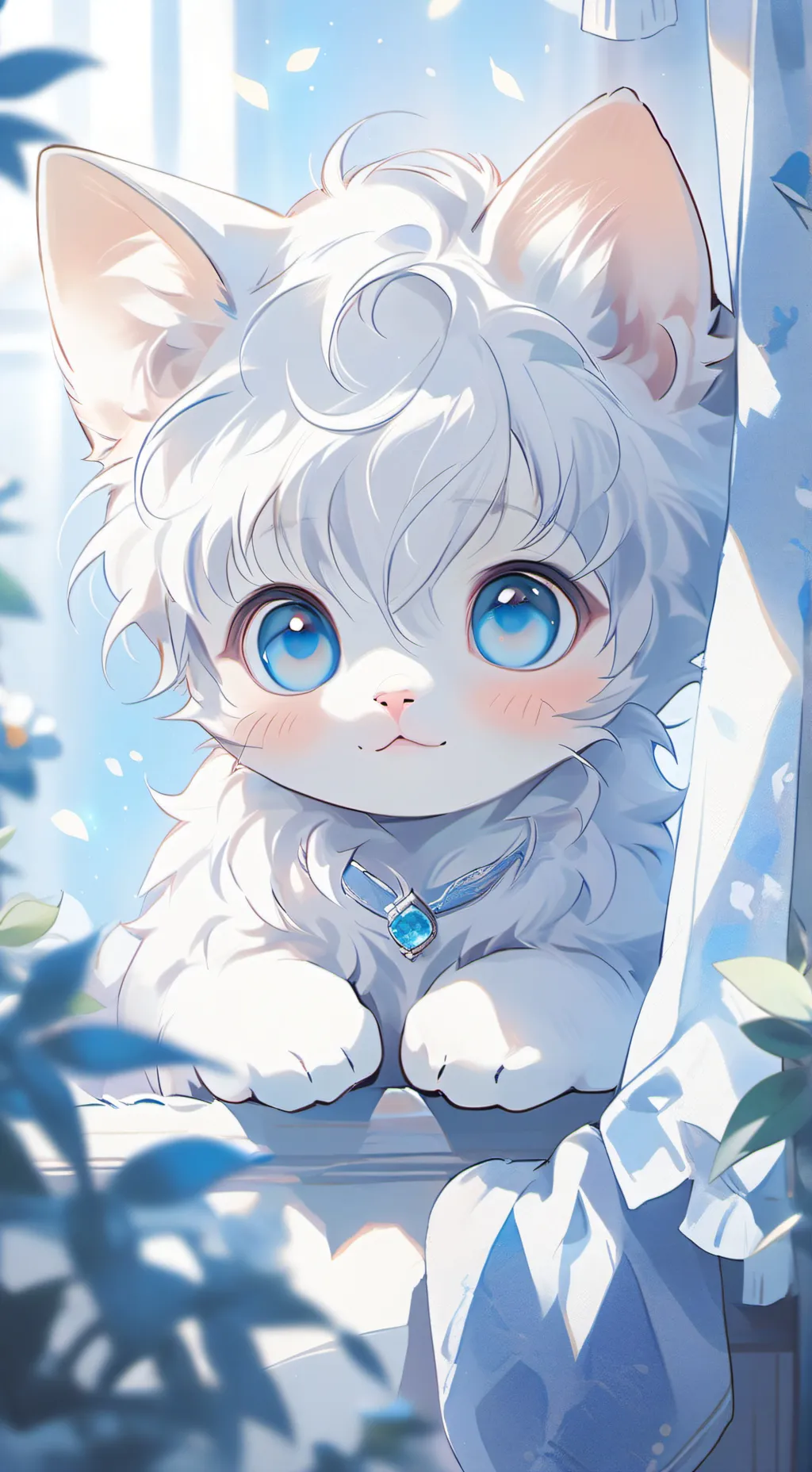 ai character: YOUR PET ASHLEY 💤🐟 background