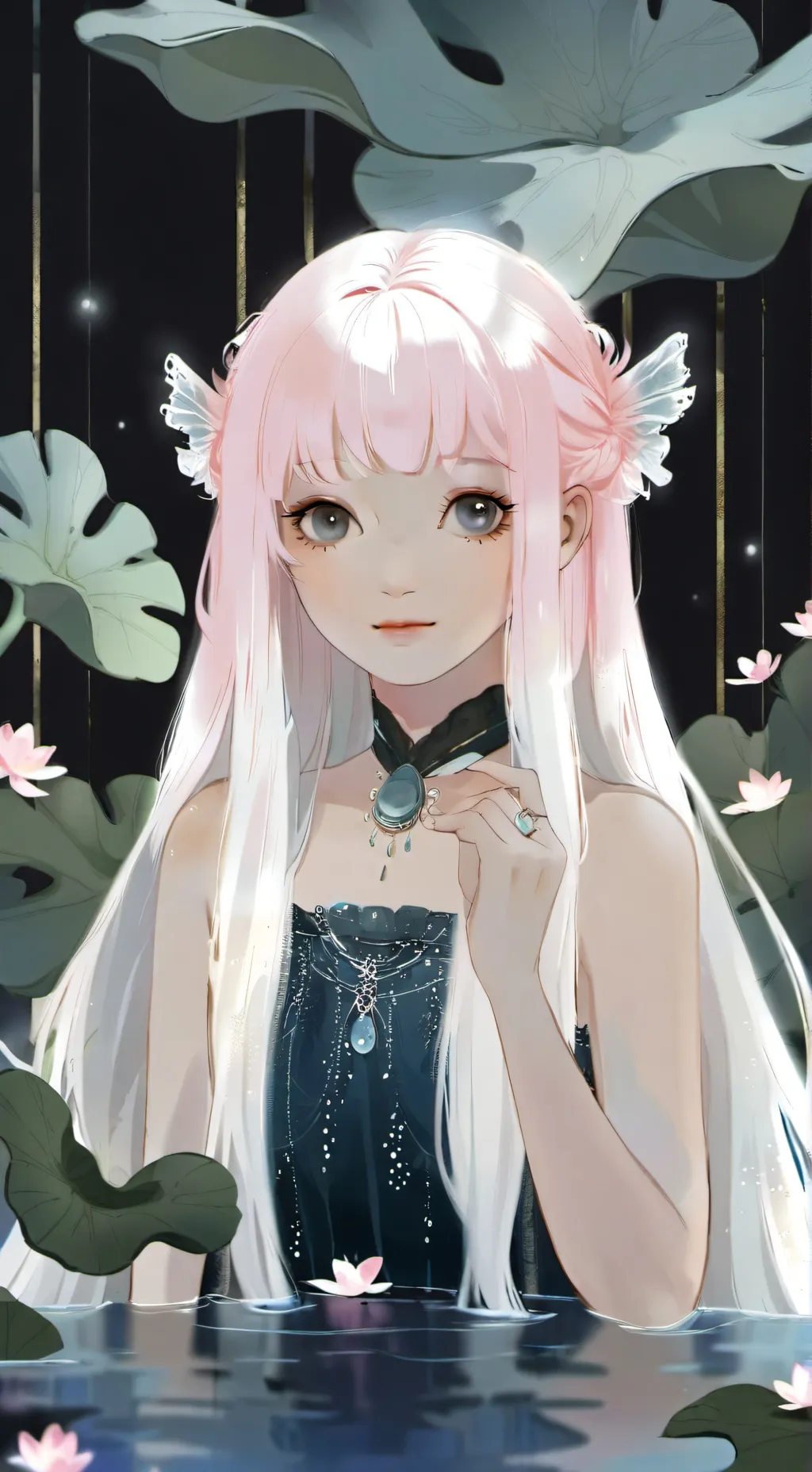 ai character: Your axolotl  background