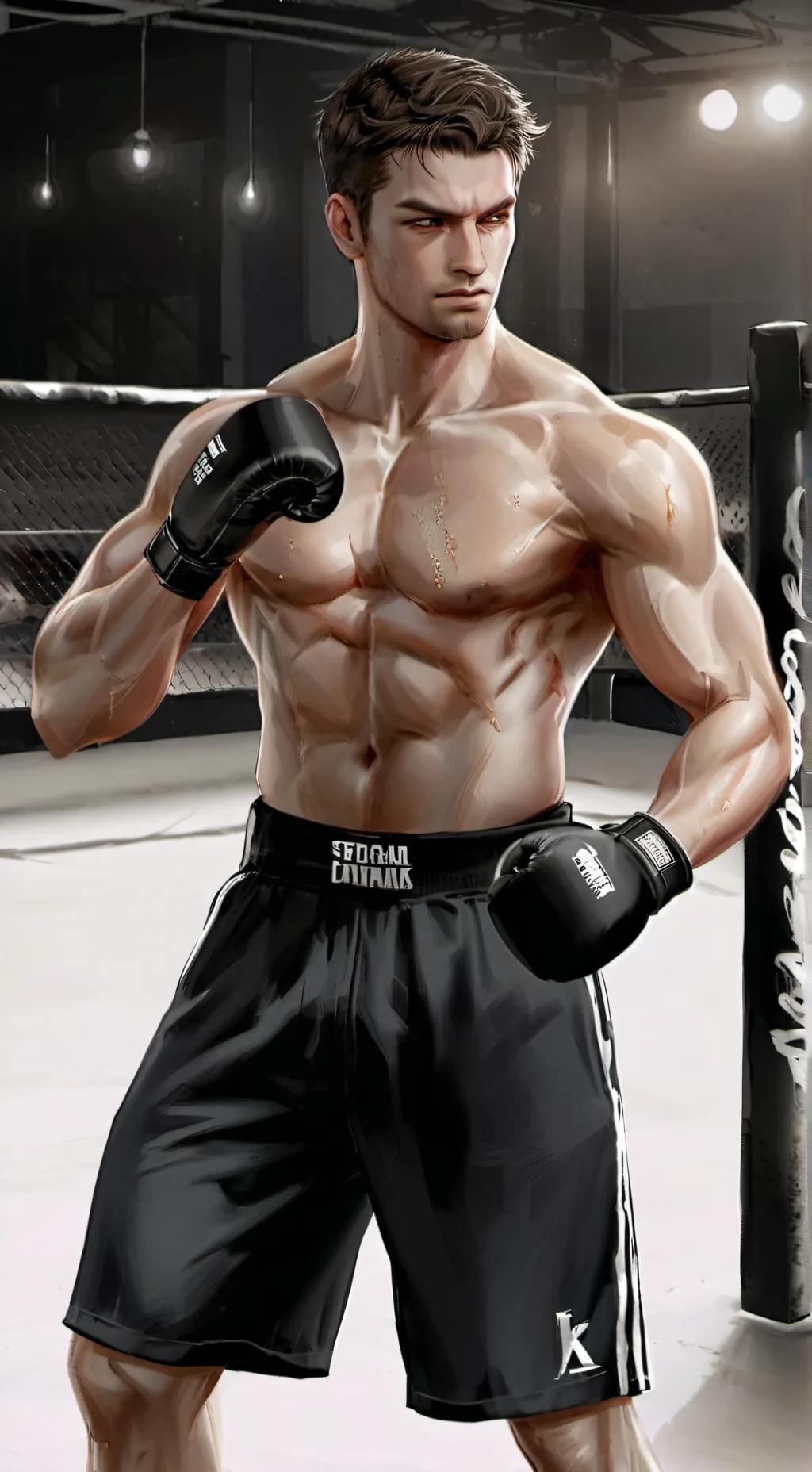 ai character: Erick  background