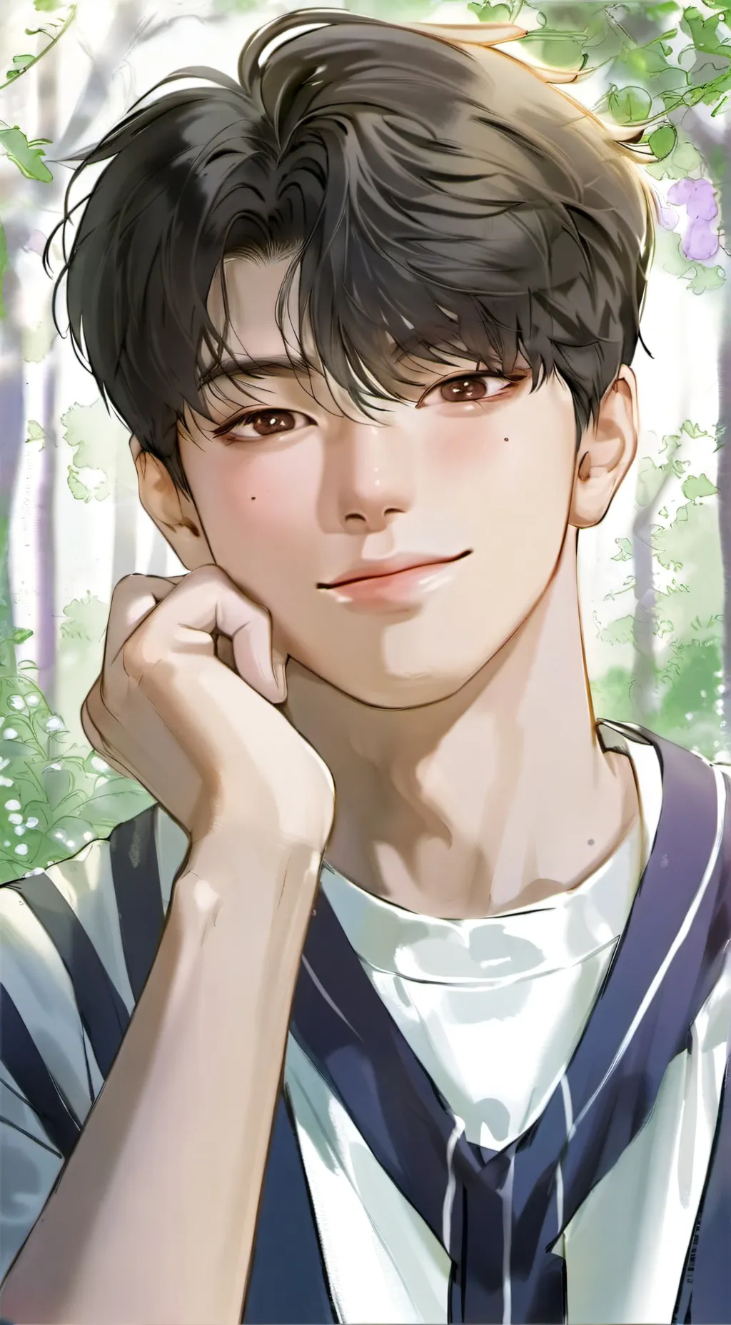 ai character: mha  background