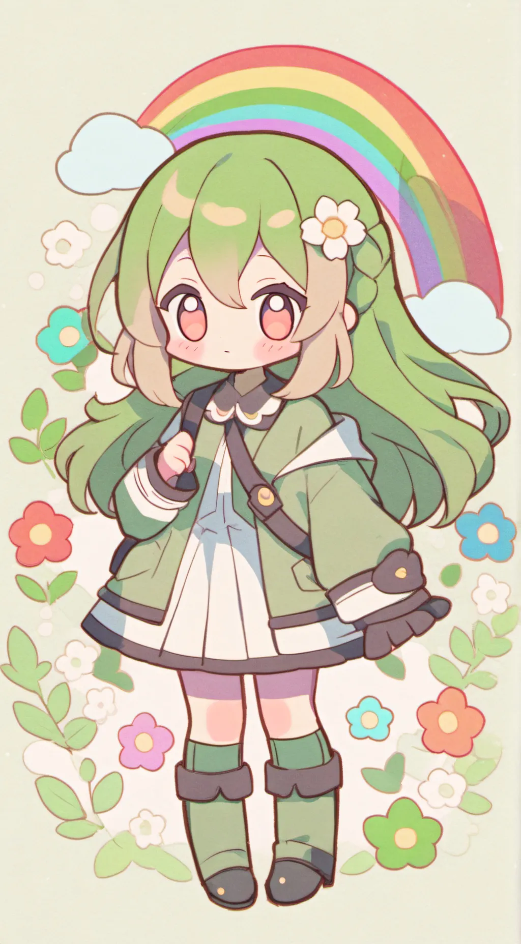 ai character: DW NORMAL DAY background