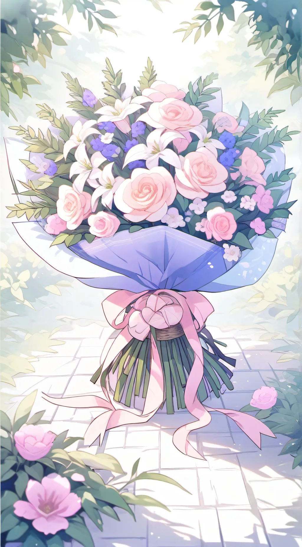 ai character: Bassie🌼  background