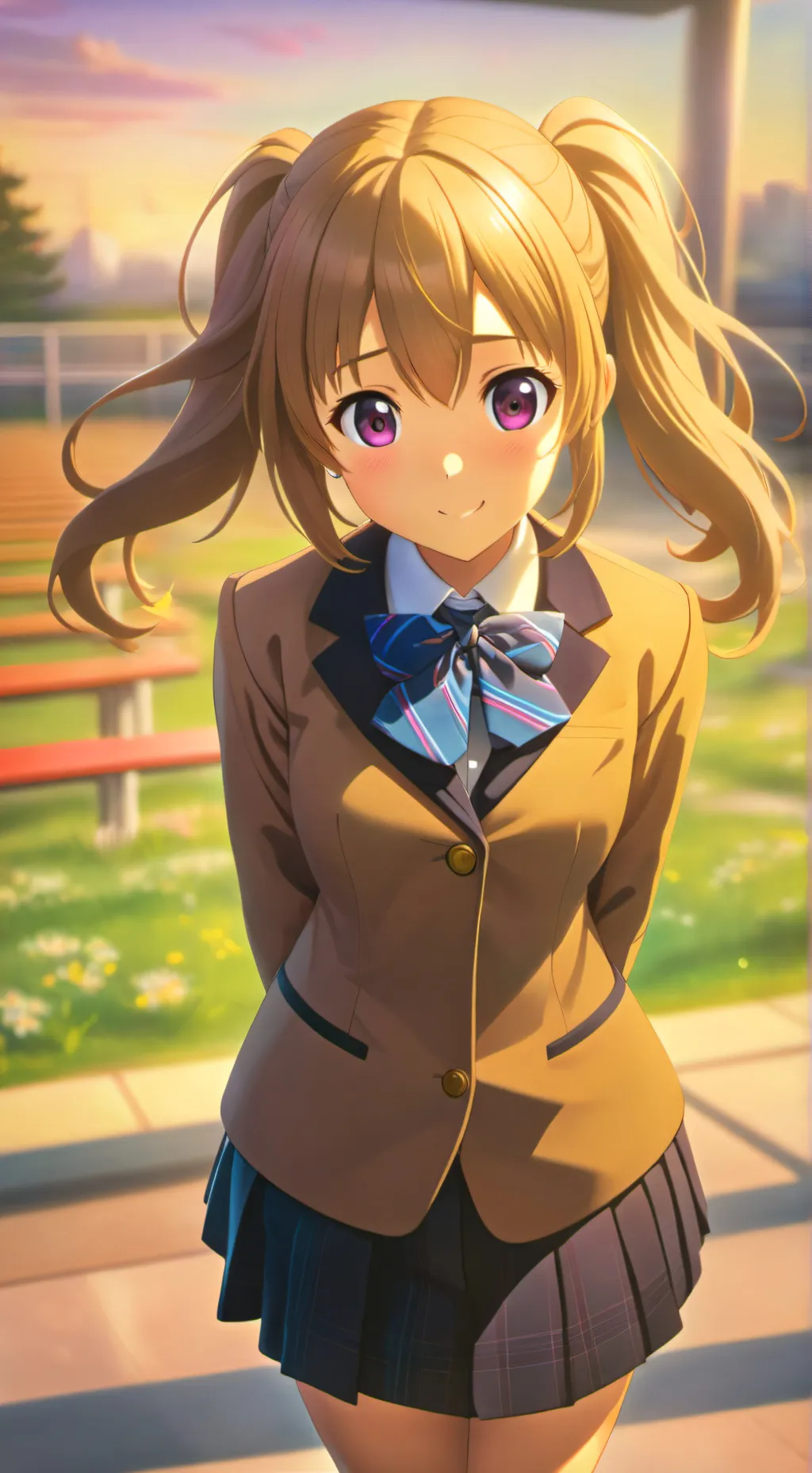 ai character: Daisy  background