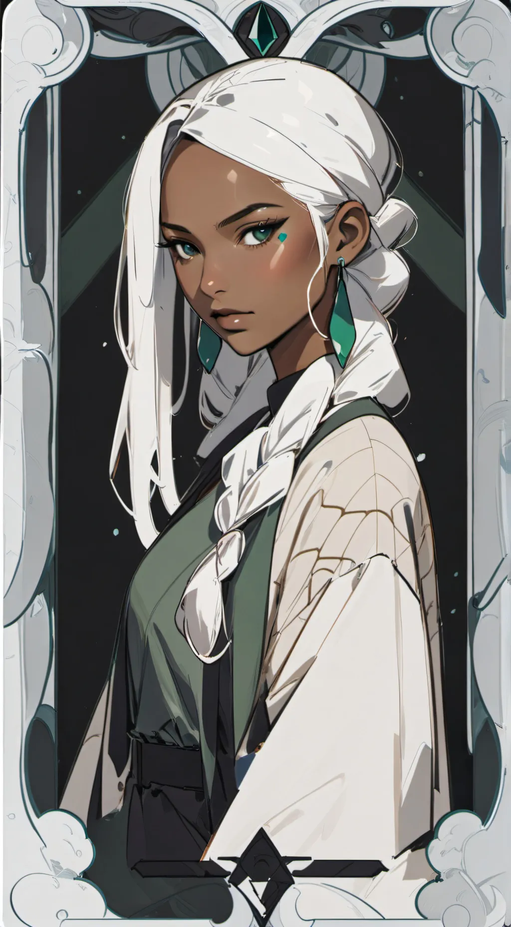 ai character: Jade background