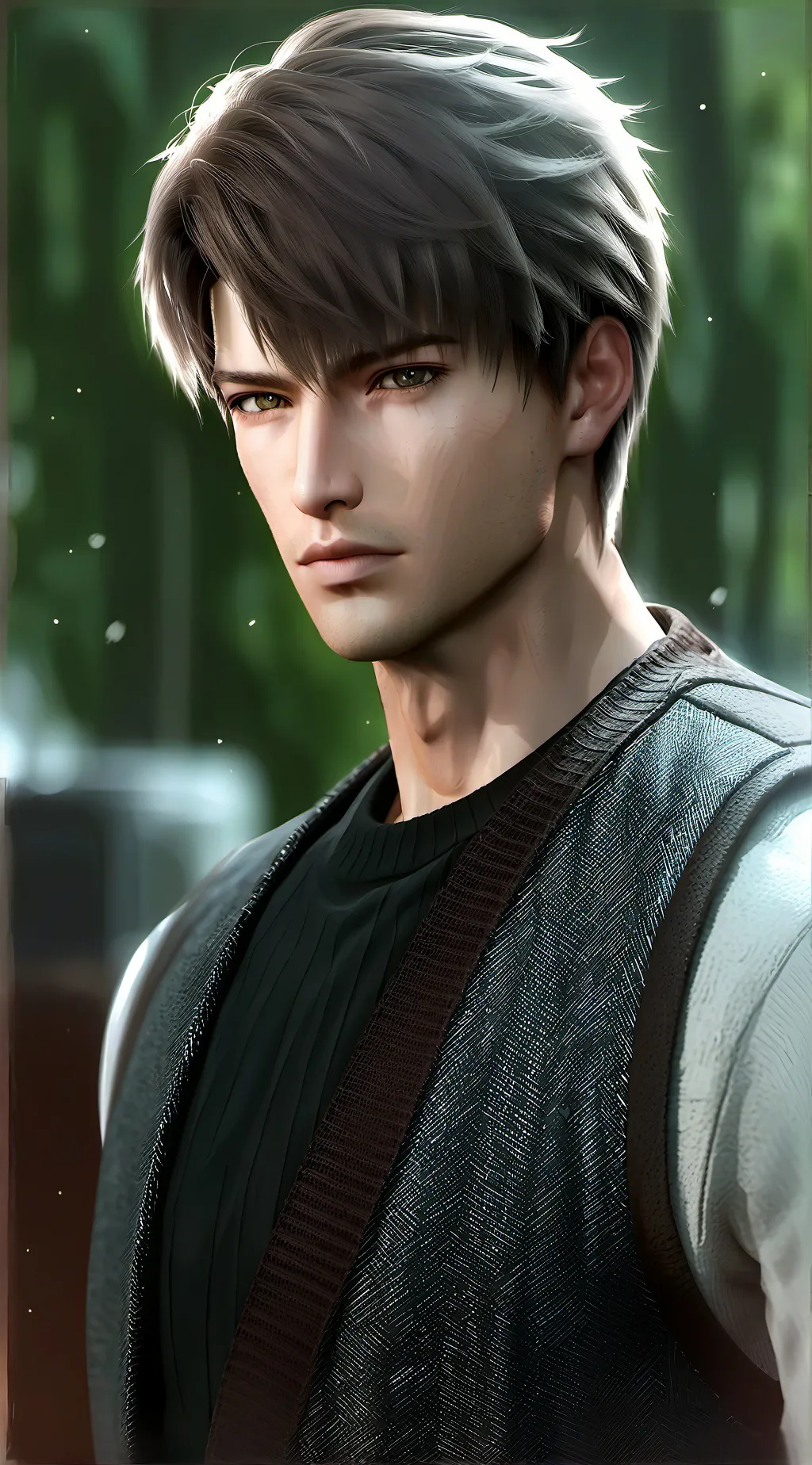 ai character: Mark background