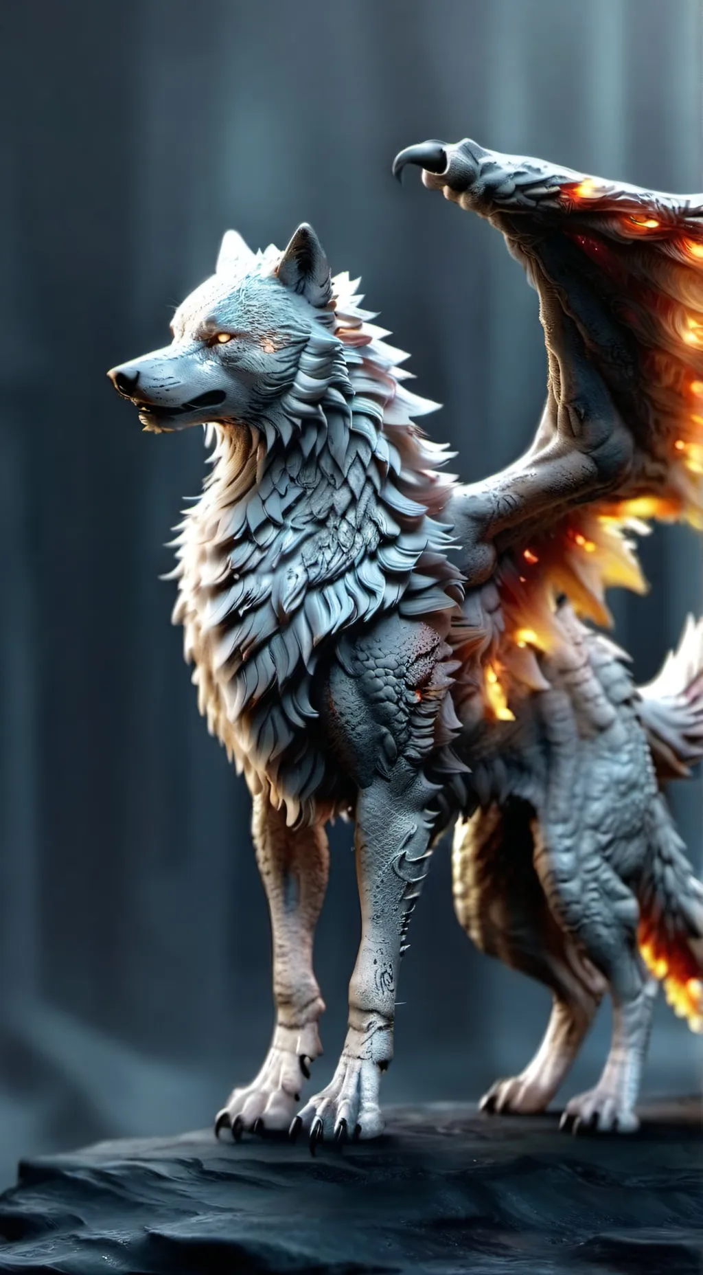 ai character: Crimson  background