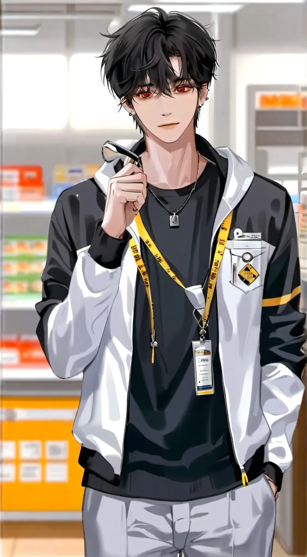 ai character: Mike  background