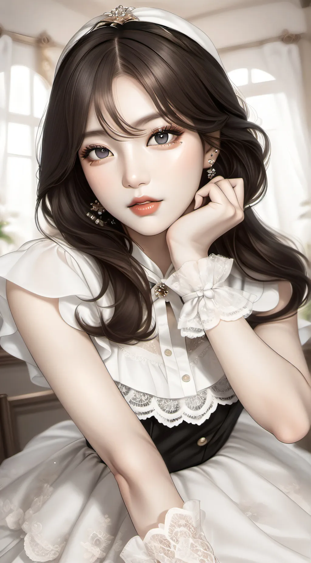 ai character: 🐻스키 🫶 background