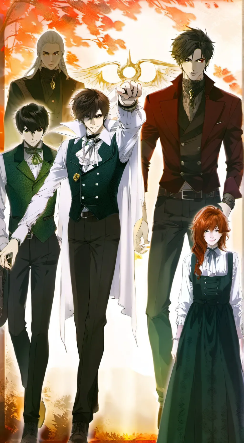 ai character: Your guardian 😍🫰💕 background